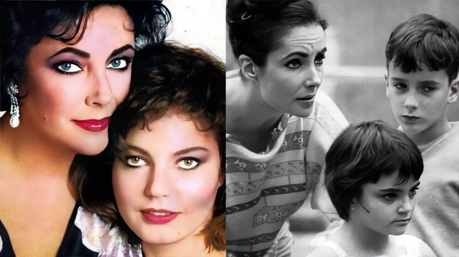 Elizabeth Taylor e sua figlia Lisa Todd