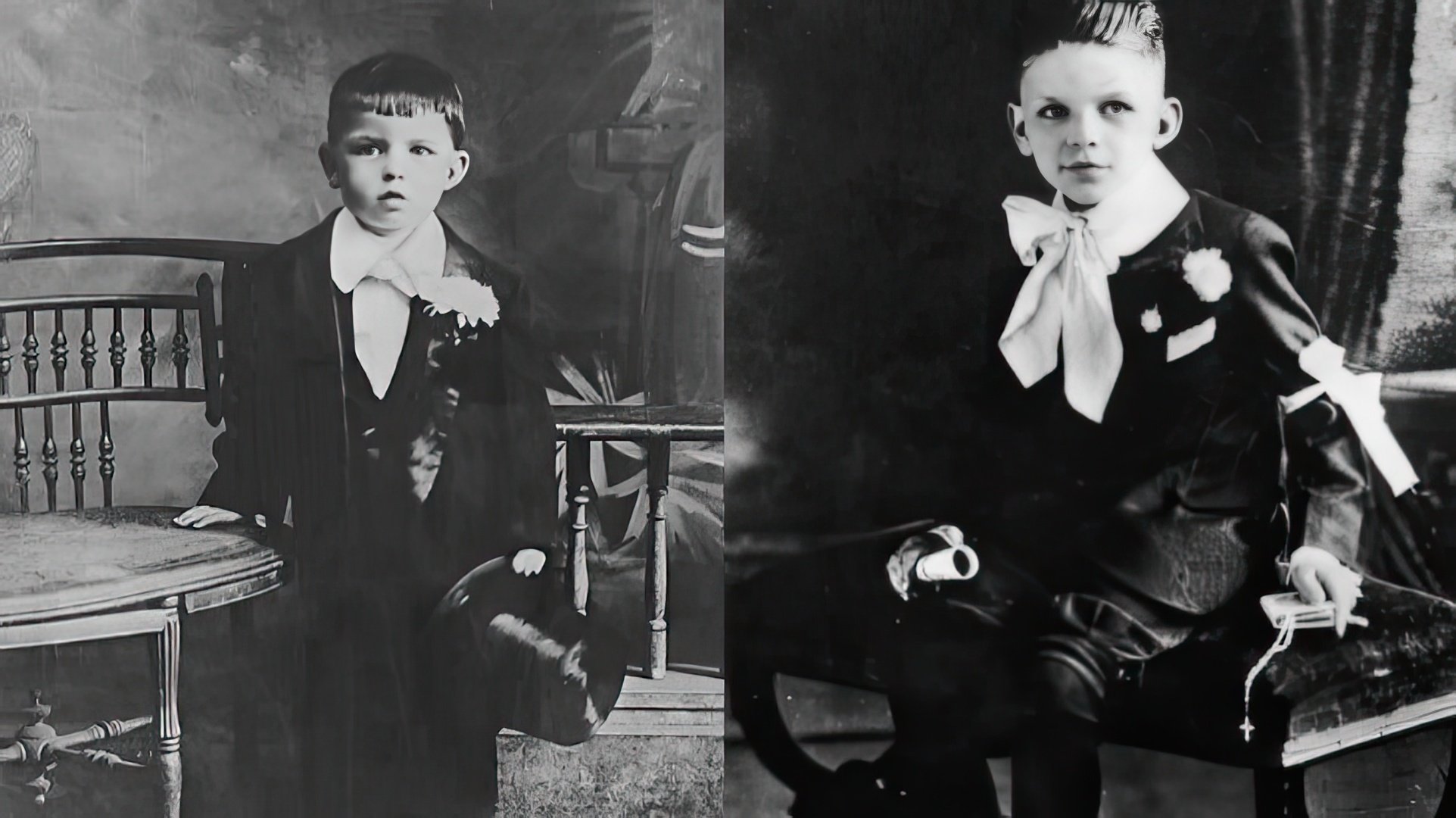Frank Sinatra da bambino