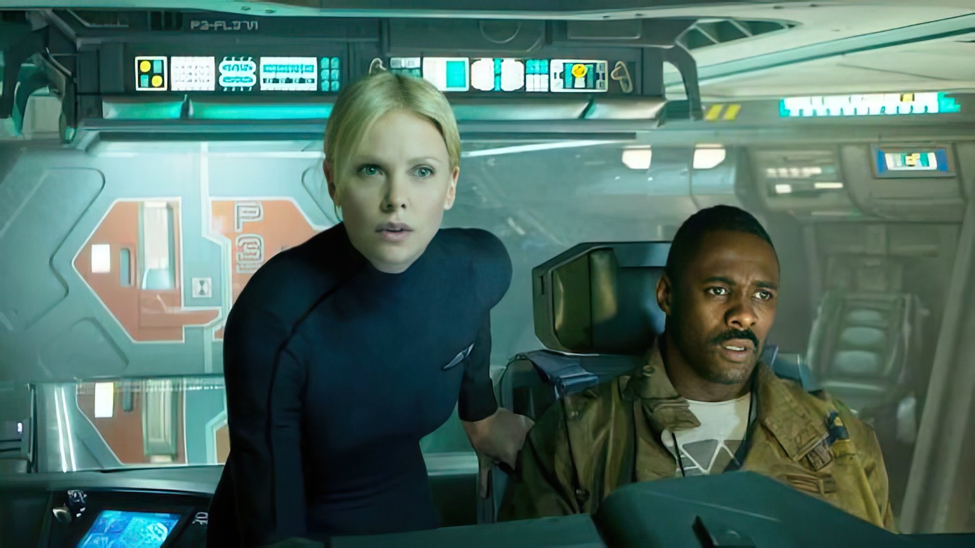 Una scena dal film "Prometheus"