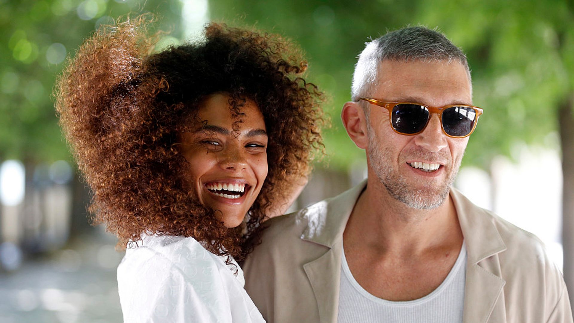 Vincent Cassel e Tina Kunakey