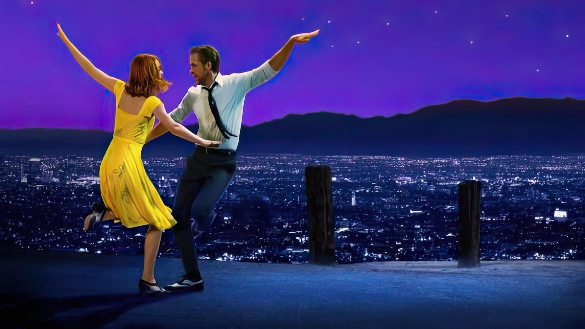 Una scena da La La Land