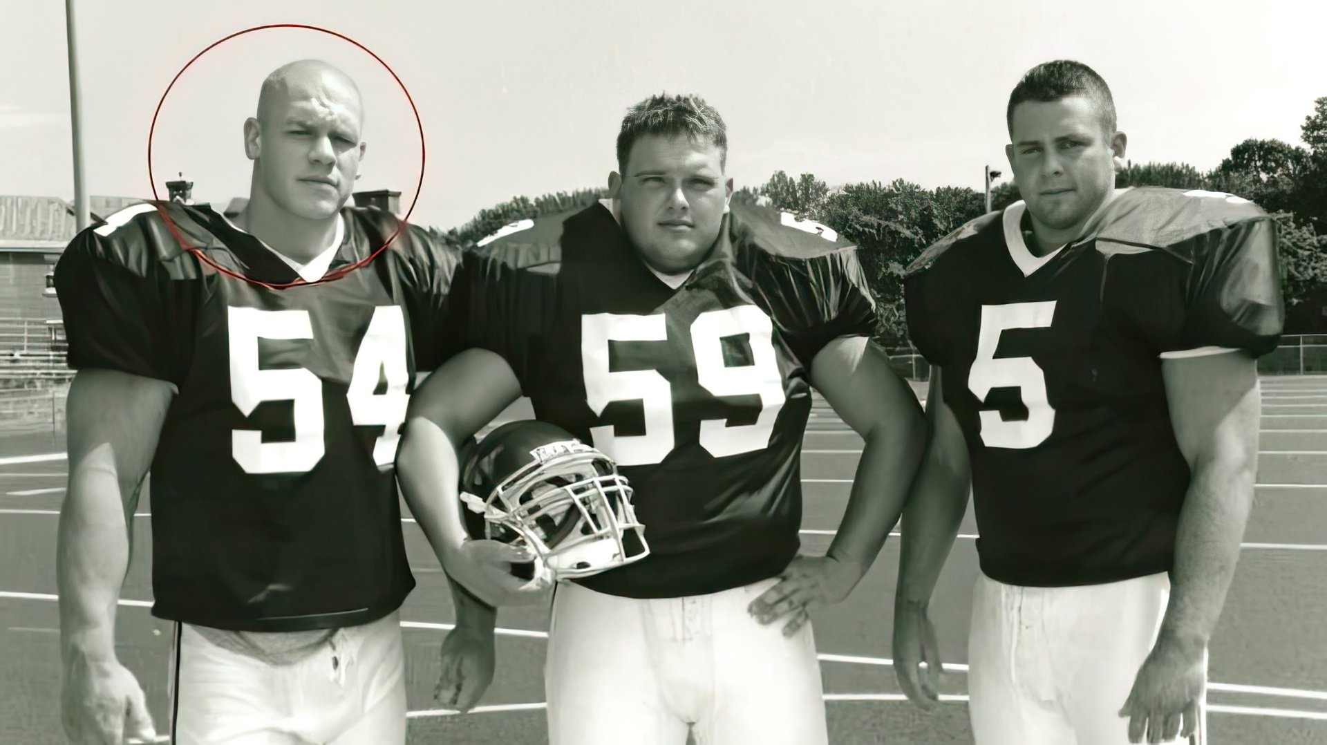 John Cena nella squadra di football universitaria