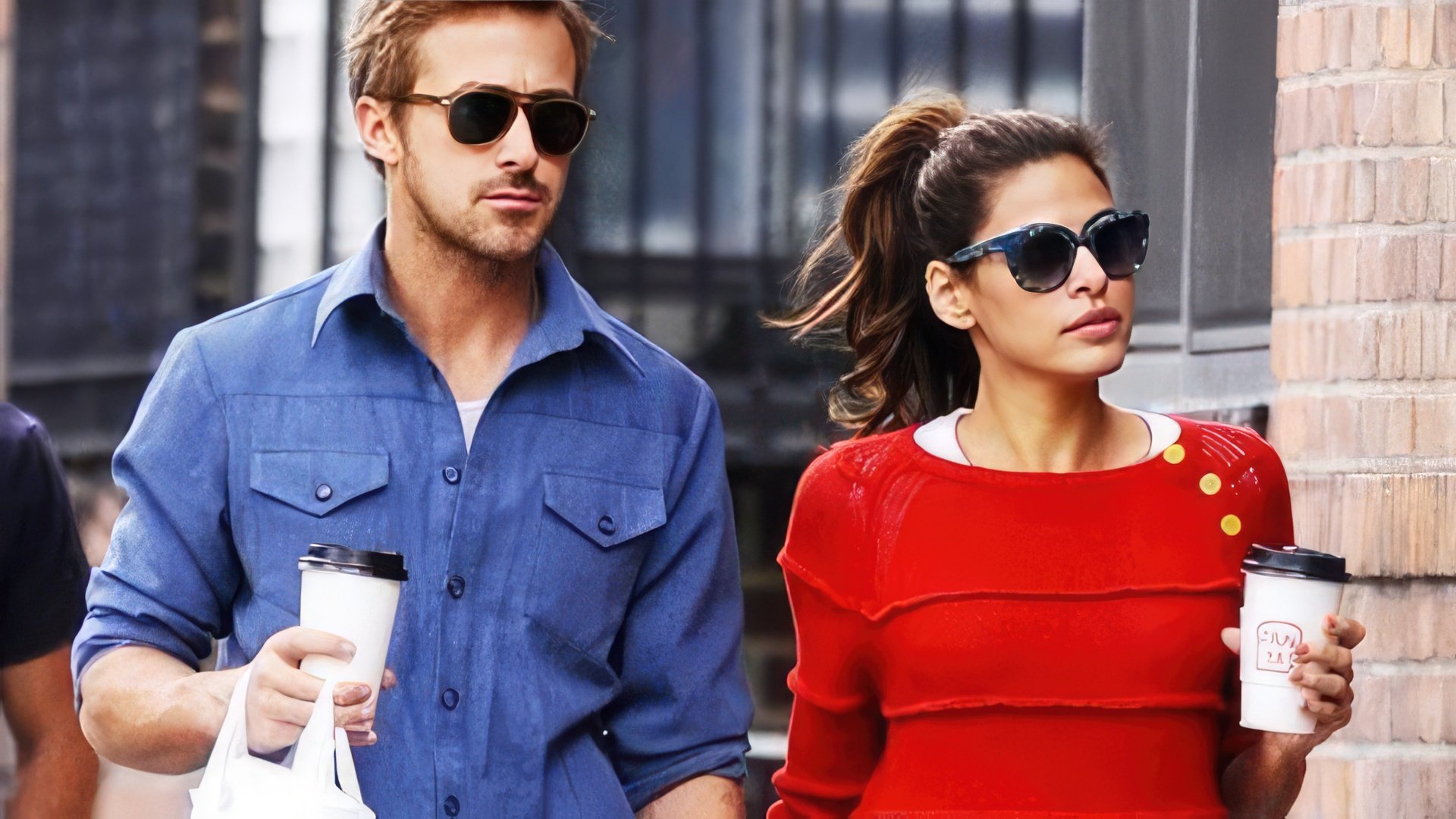 Ryan Gosling ed Eva Mendes