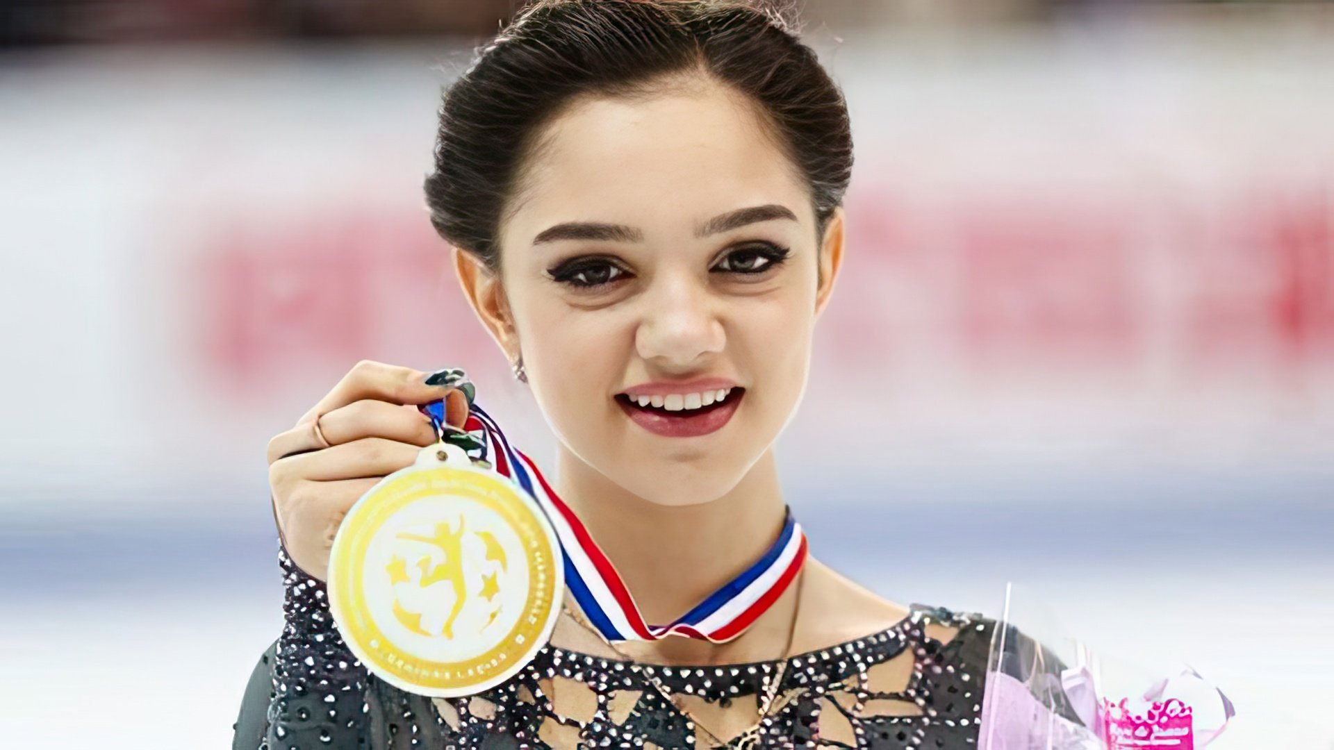 La pattinatrice artistica Evgenija Medvedeva