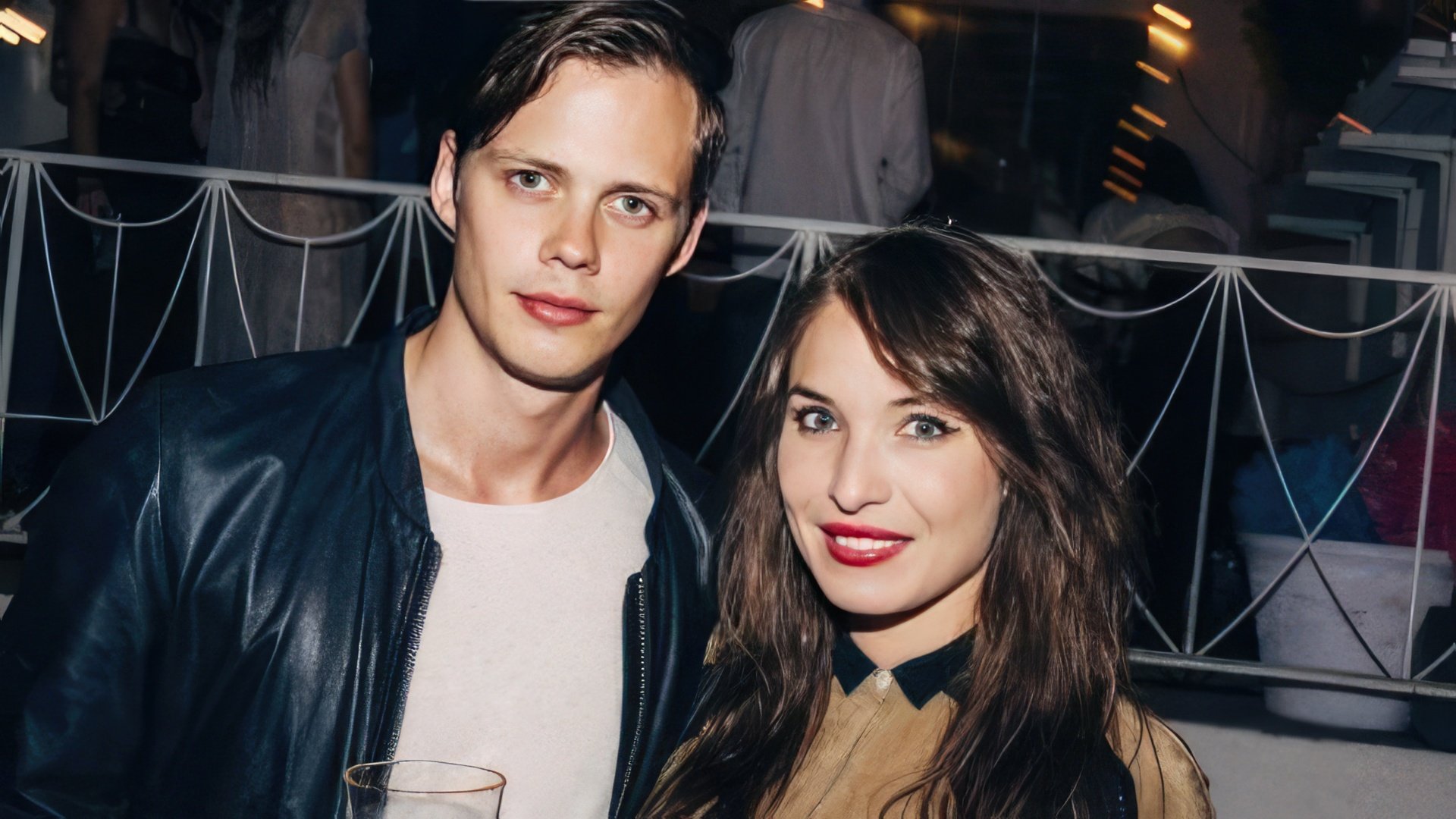 Bill Skarsgård e la sua compagna Alida Morberg