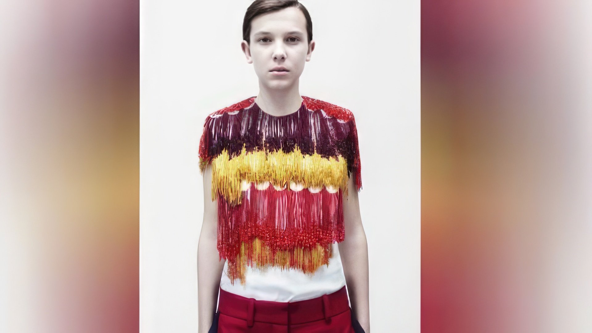 L'attrice divenne una modella Calvin Klein