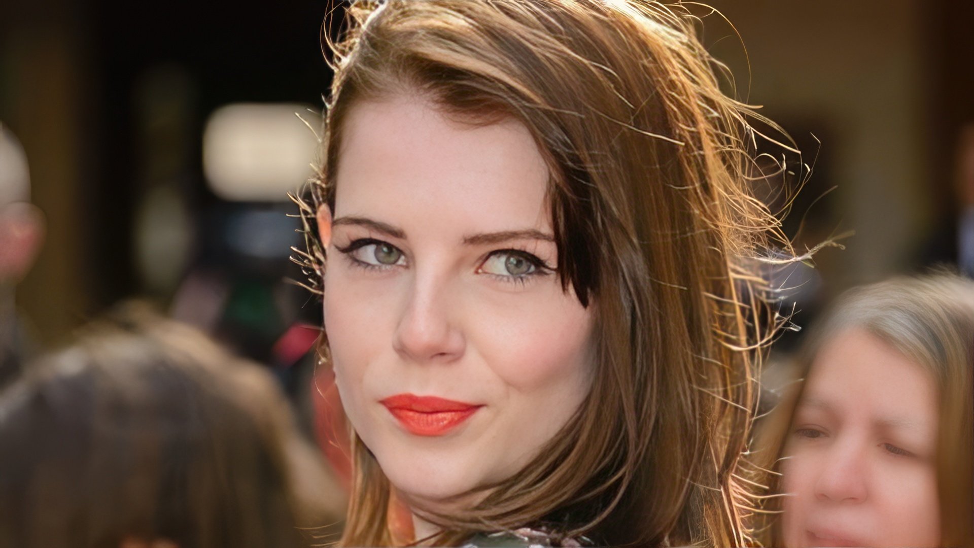 L'attrice Lucy Boynton