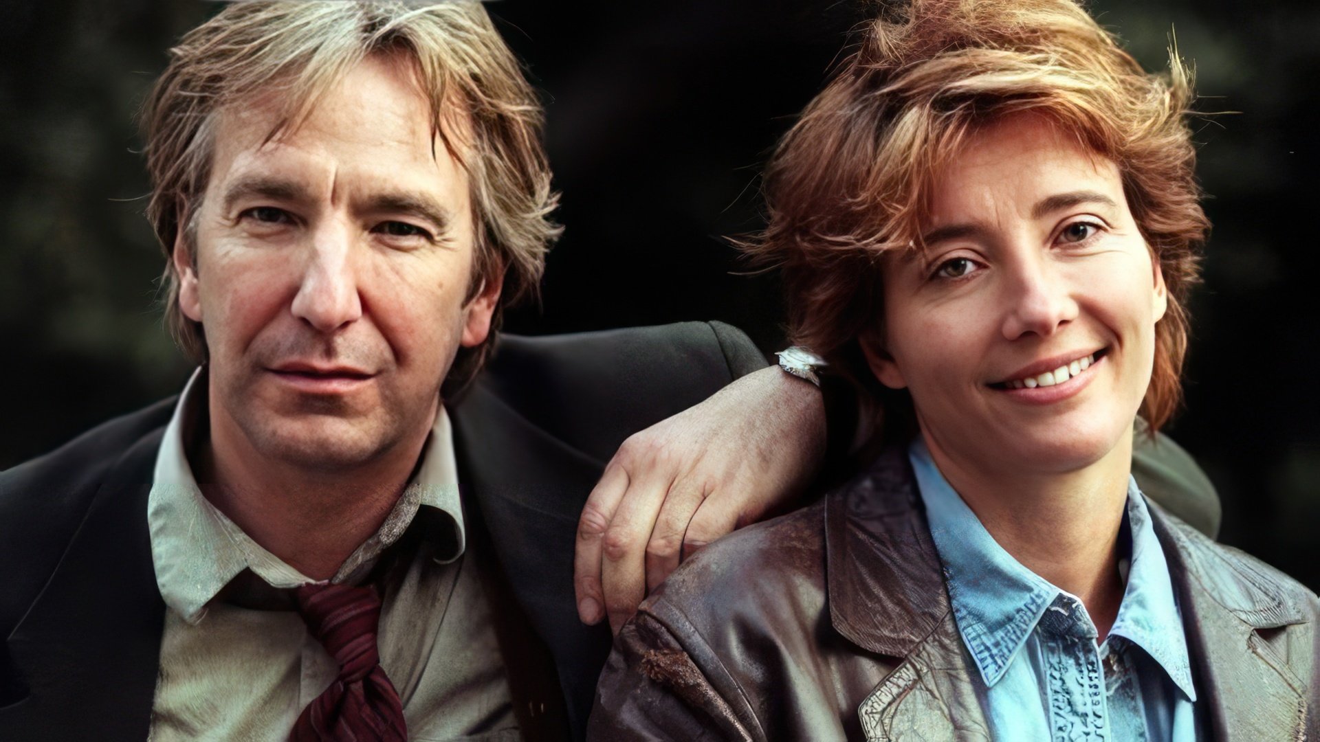 Alan Rickman e Emma Thompson