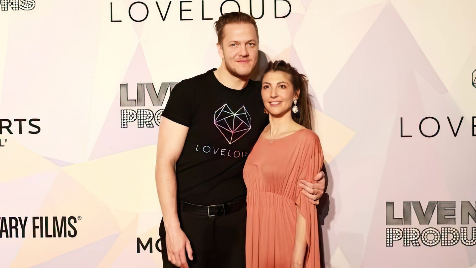 Dan Reynolds e la sua ex moglie Aja