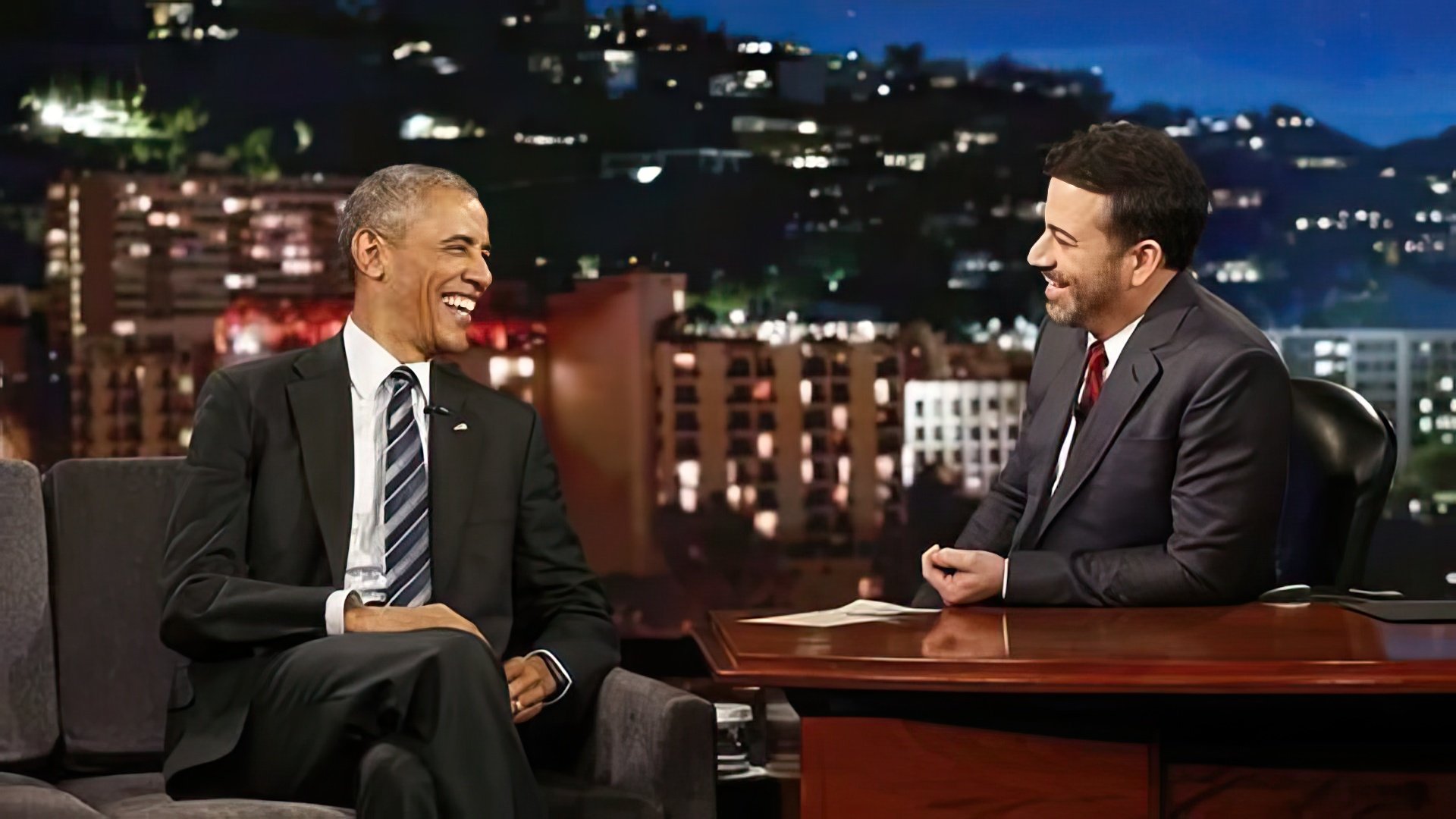 Jimmy Kimmel e Barack Obama