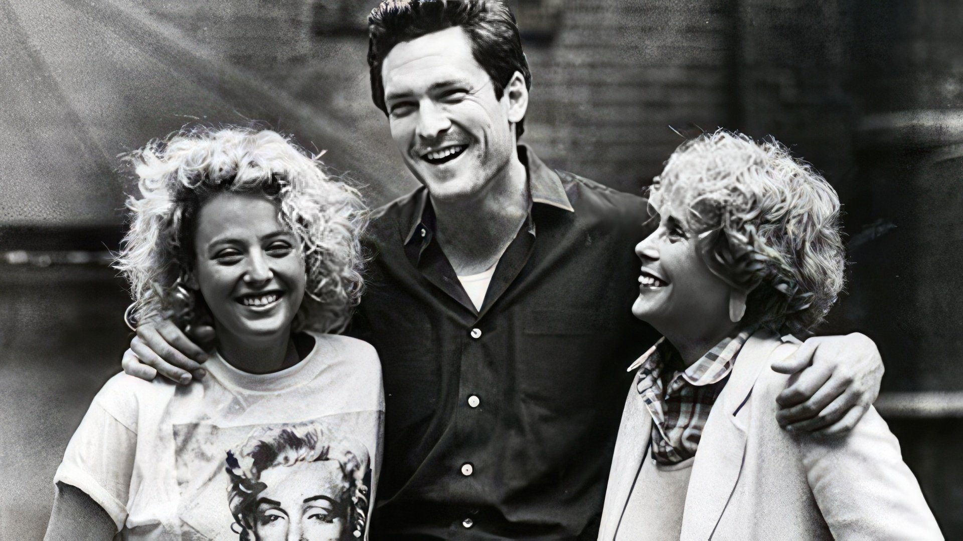 Michael Madsen con sua madre e sua sorella Virginia