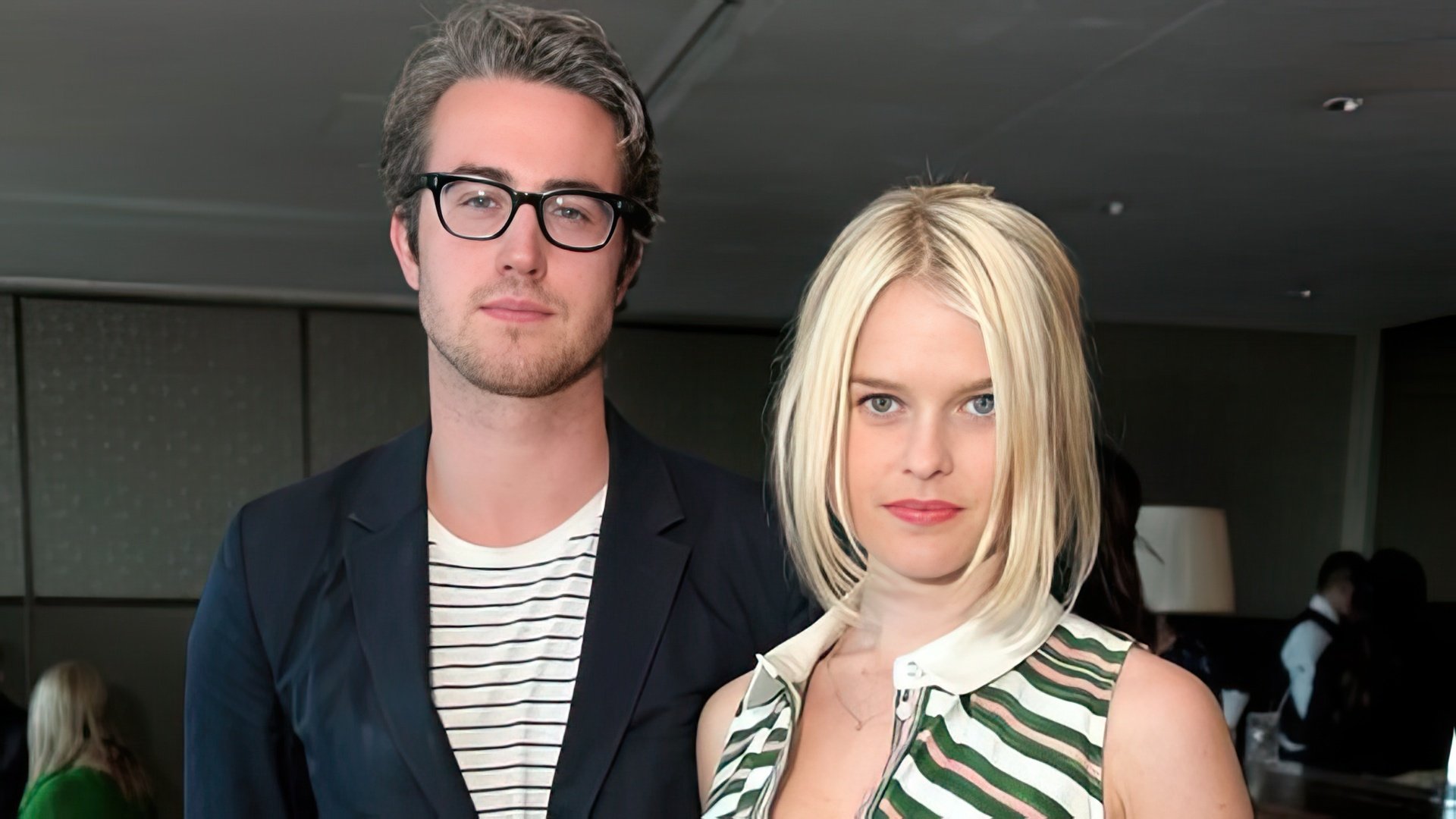 Alice Eve e Adam O'Riordan