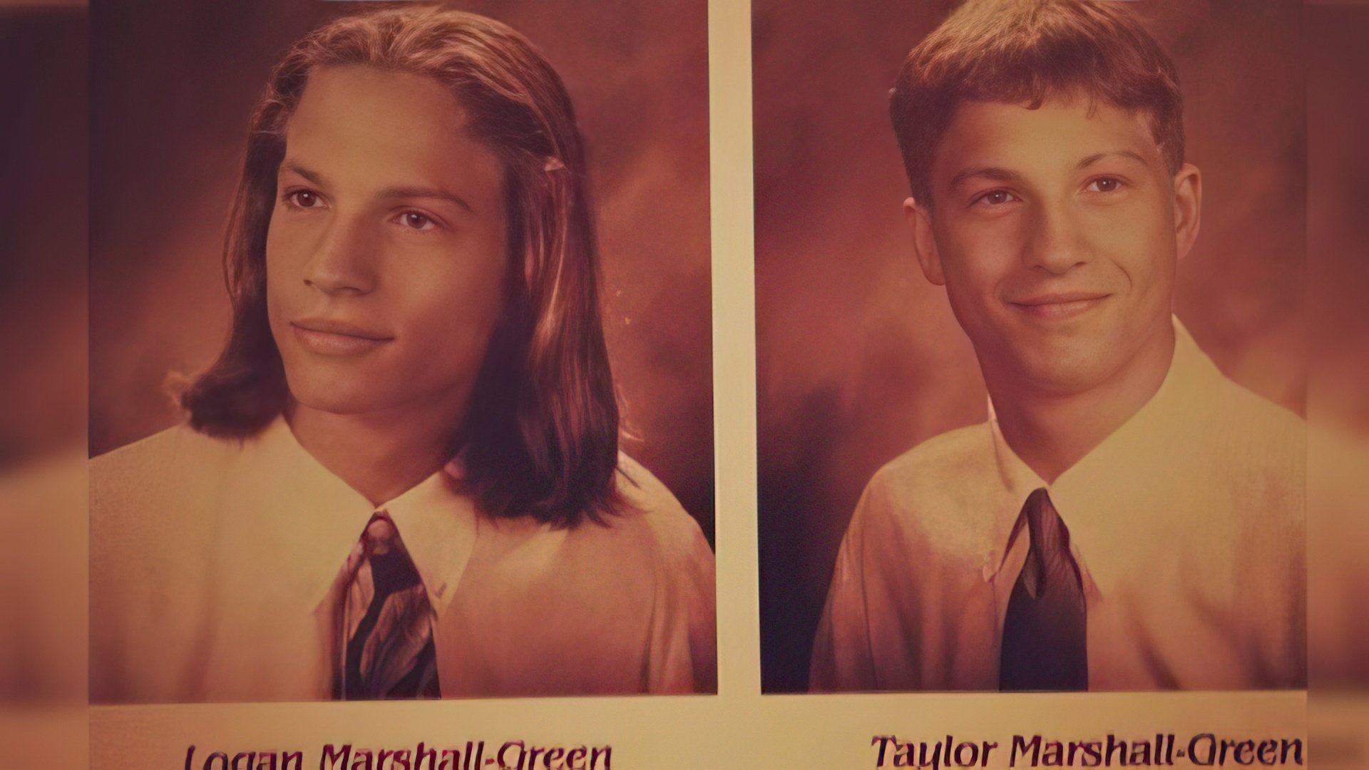 Logan Marshall-Green e suo fratello Taylor Marshall-Green a scuola