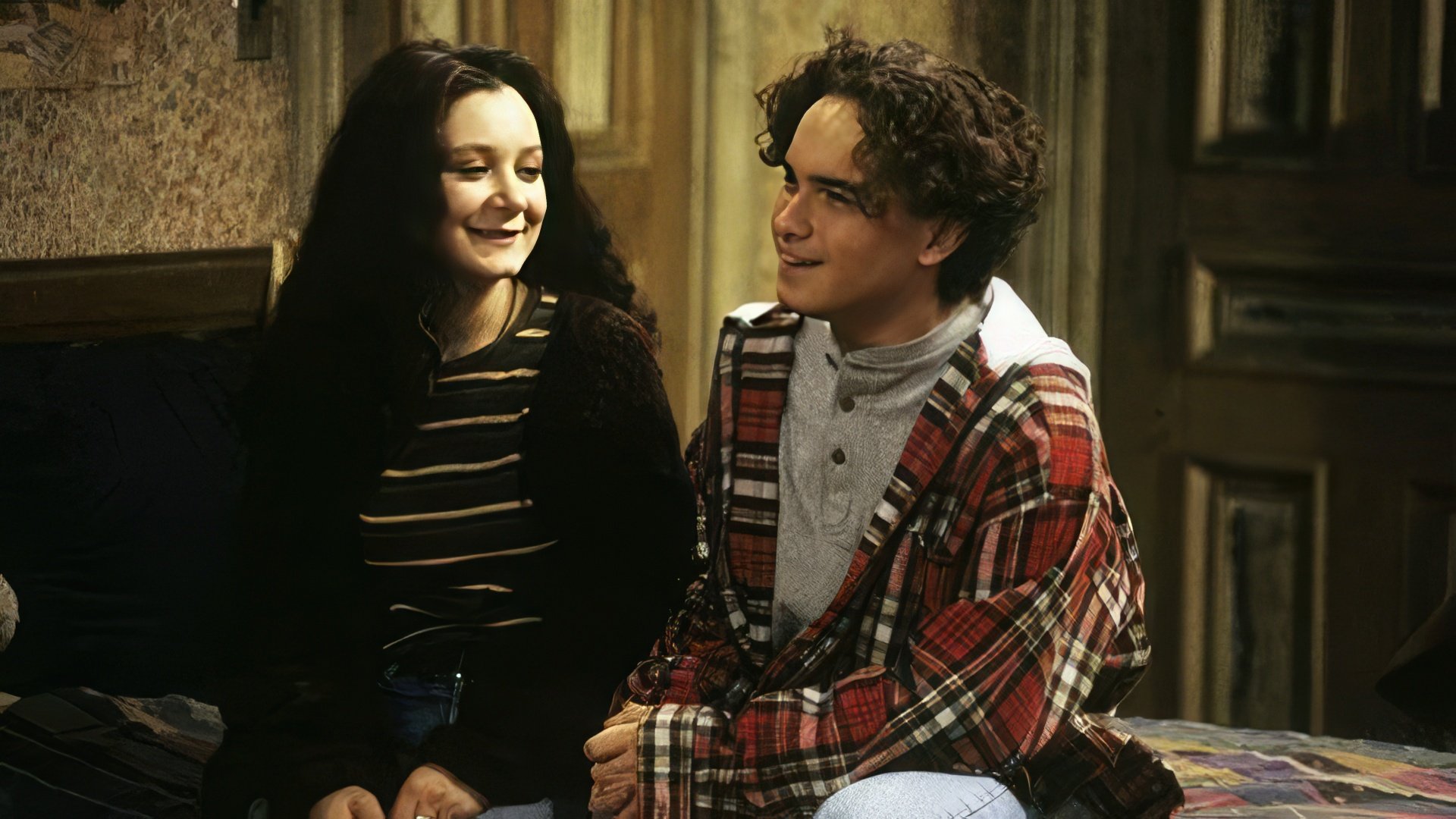 Il giovane Johnny Galecki nella serie 'Roseanne'