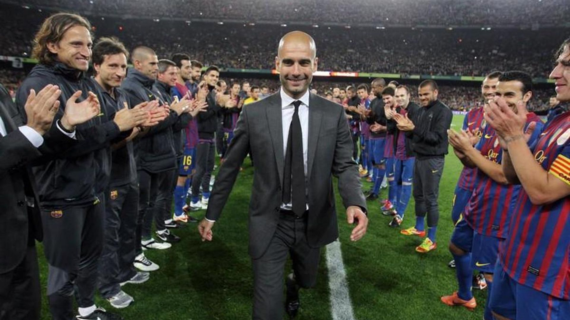 Guardiola ha allenato il Barcellona fino al 2012