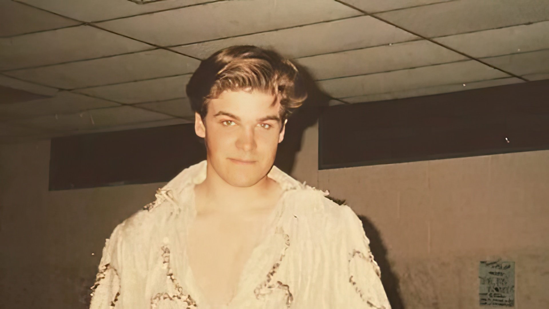 David Harbour in gioventù
