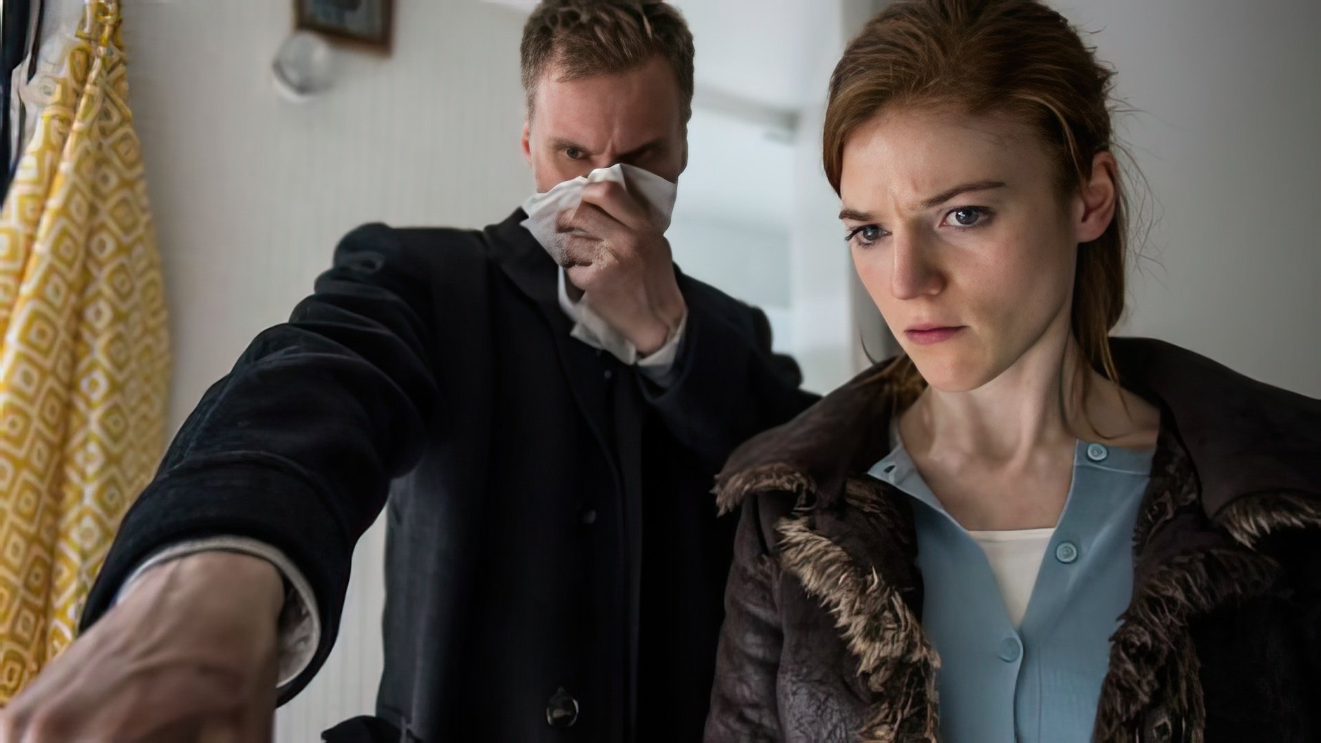 Una scena dalla serie televisiva Luther