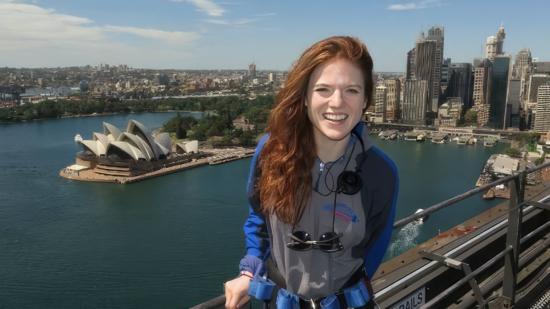 L'attrice Rose Leslie in vacanza a Sydney