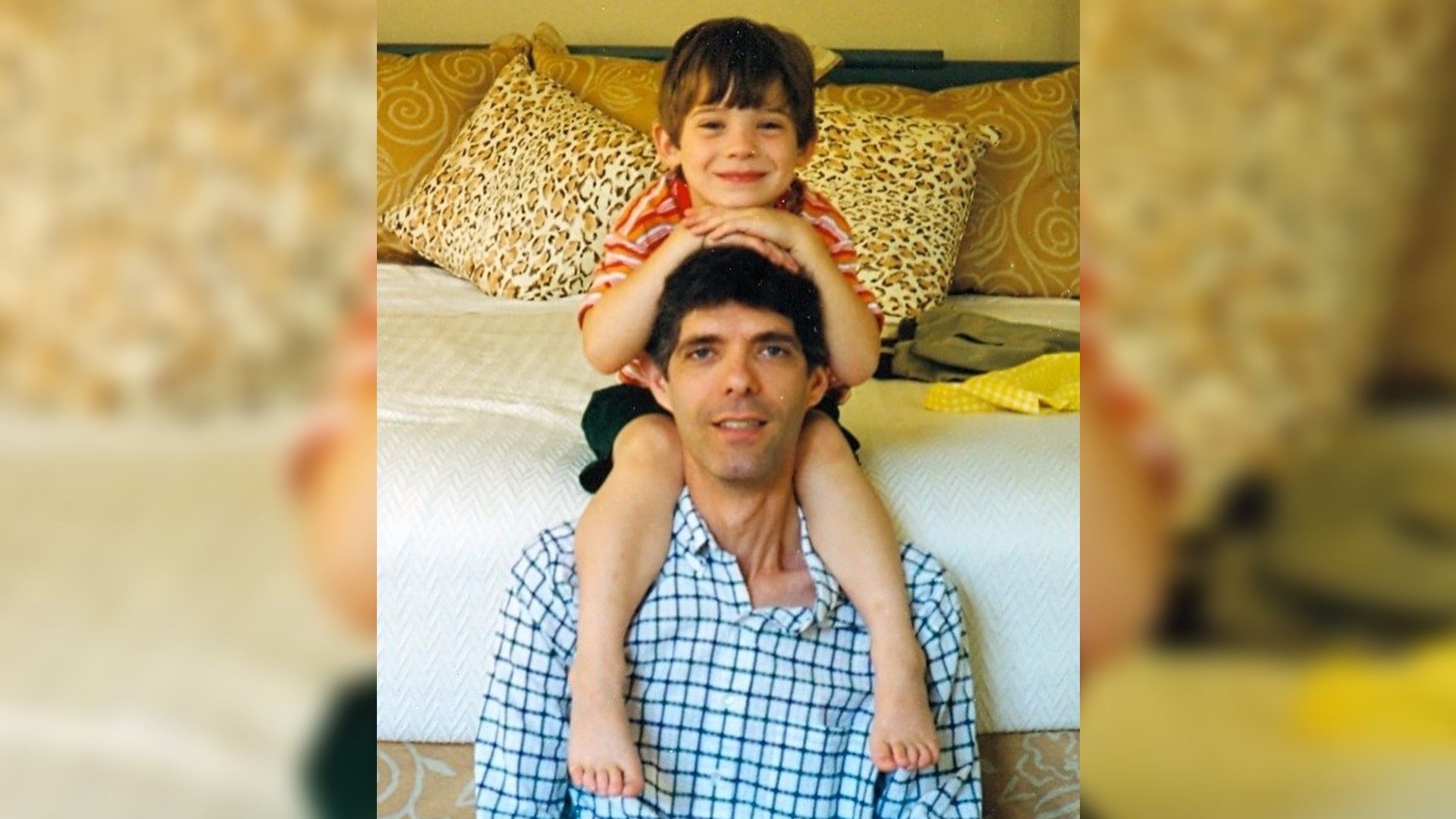 David Corenswet con suo padre