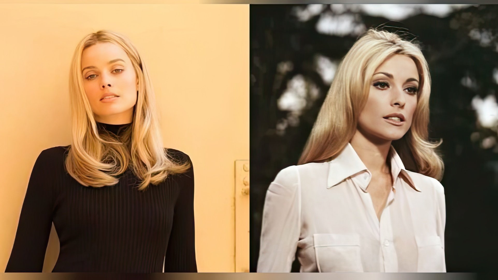 Margot Robbie e la vera Sharon Tate