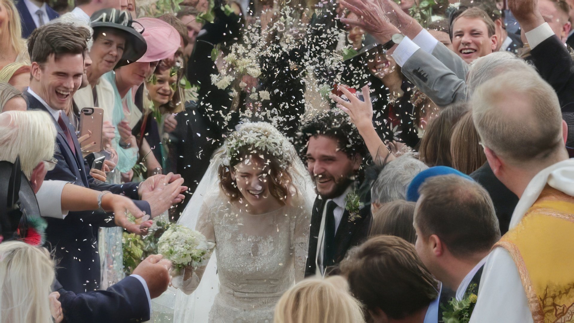 Il matrimonio di Rose Leslie e Kit Harington