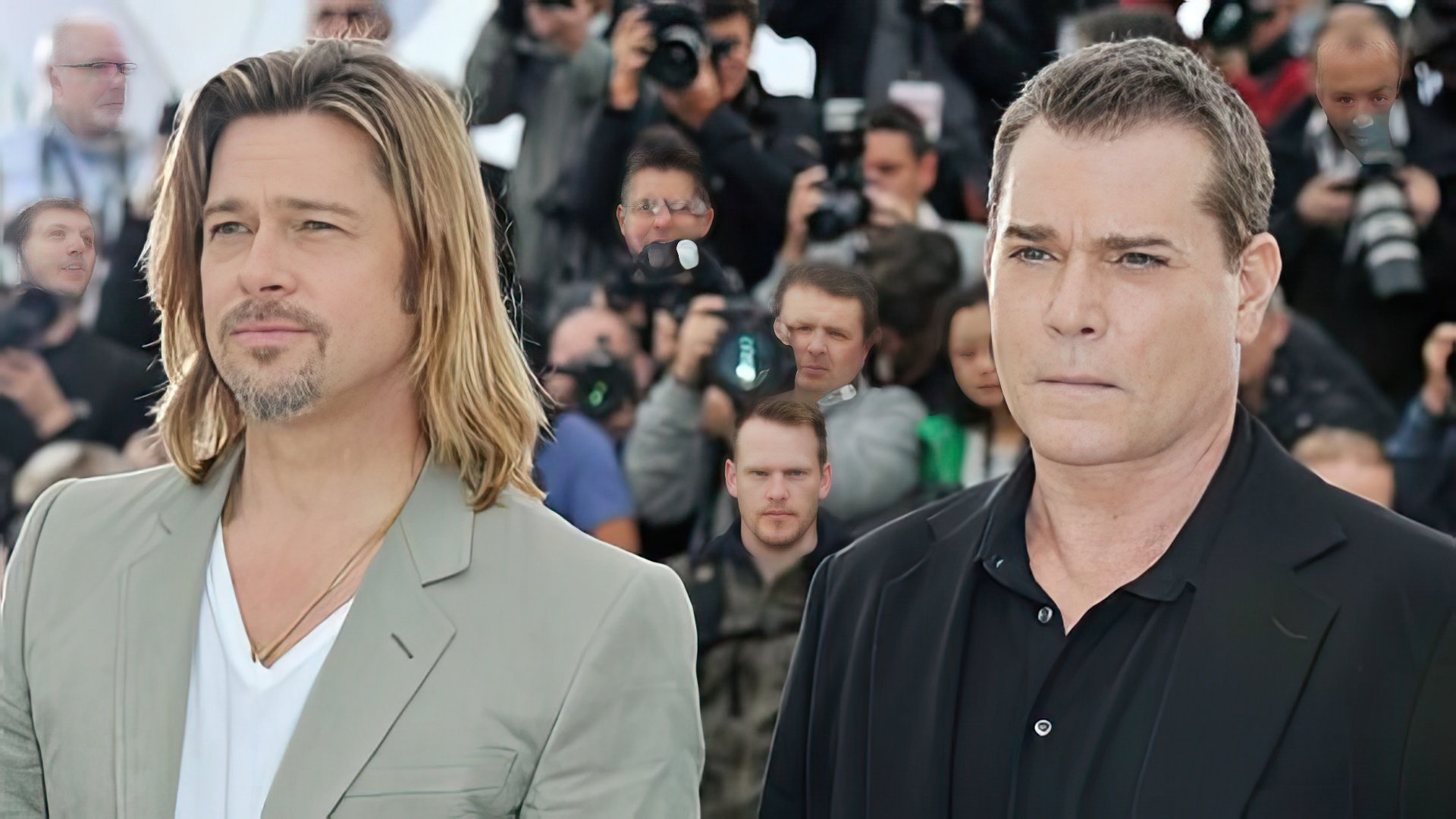 Ray Liotta e Brad Pitt