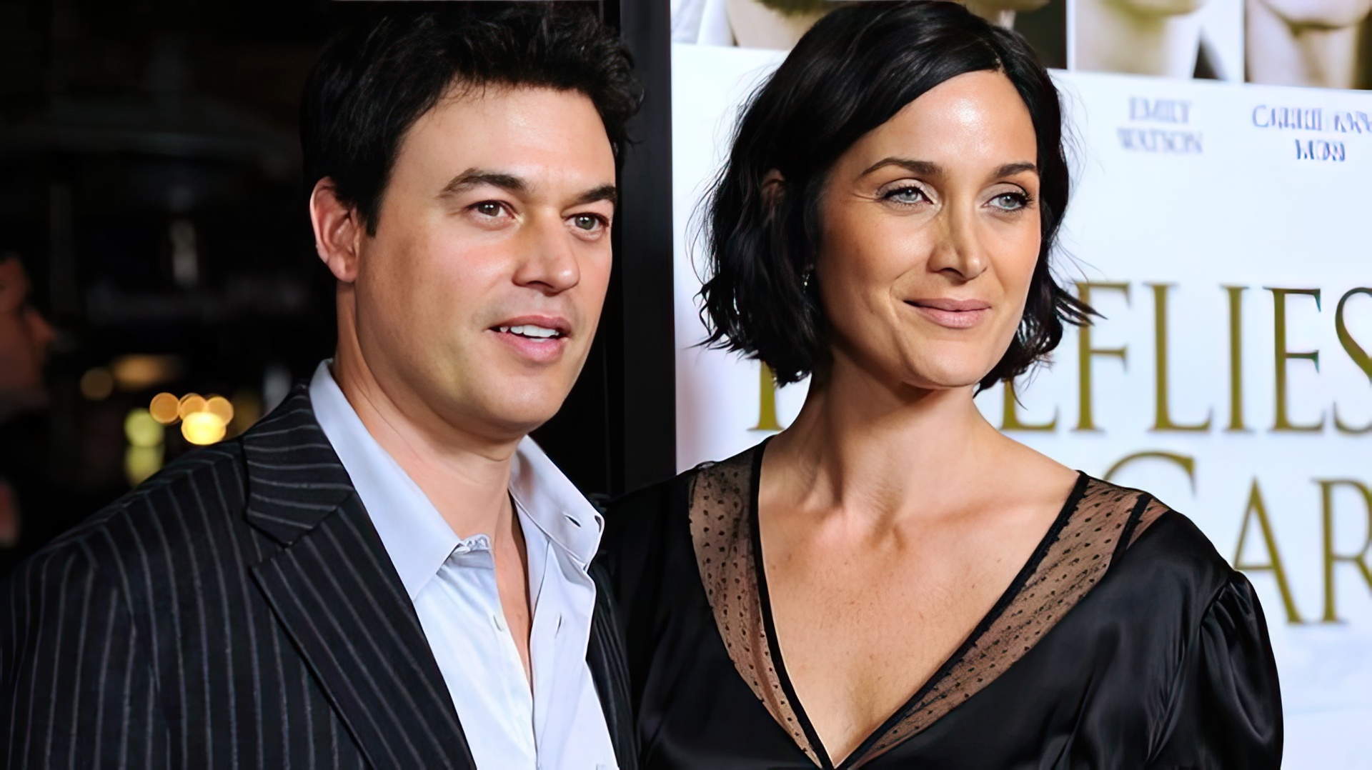 Carrie-Anne Moss e Stephen Roy