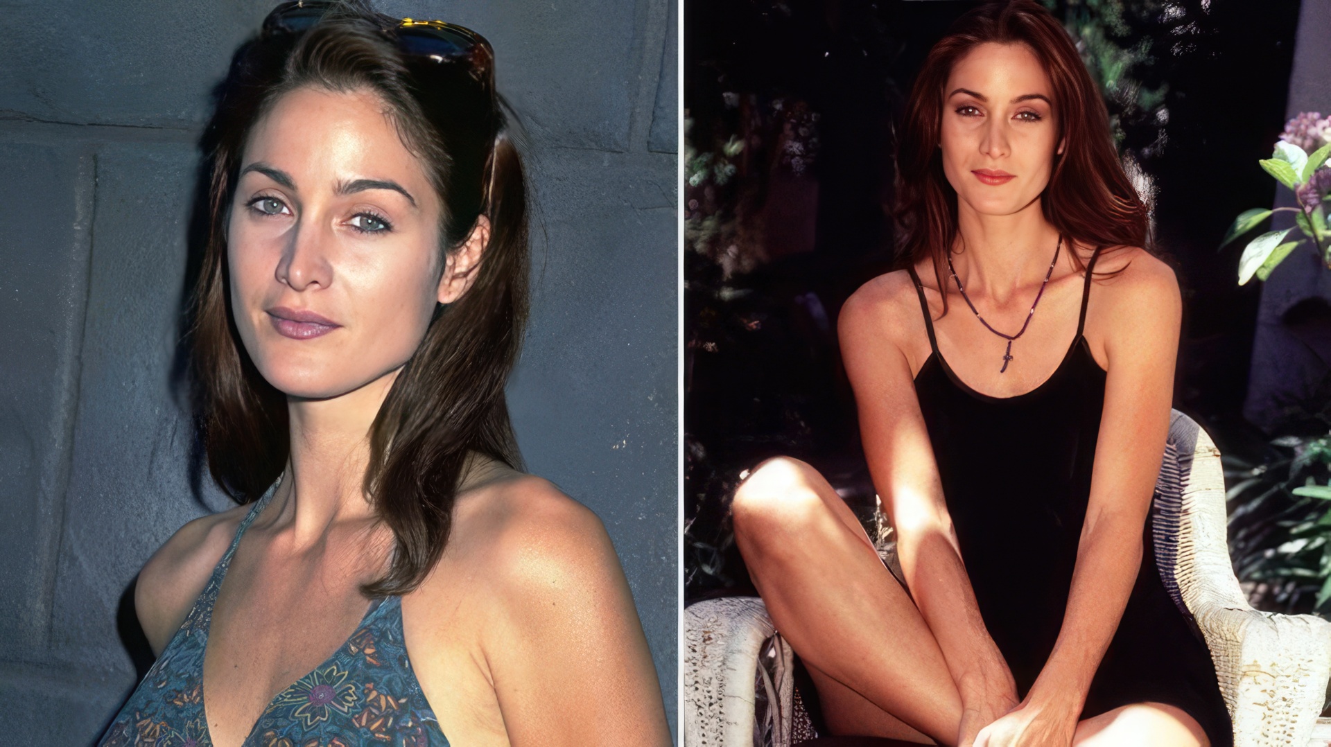 Carrie-Anne Moss da giovane