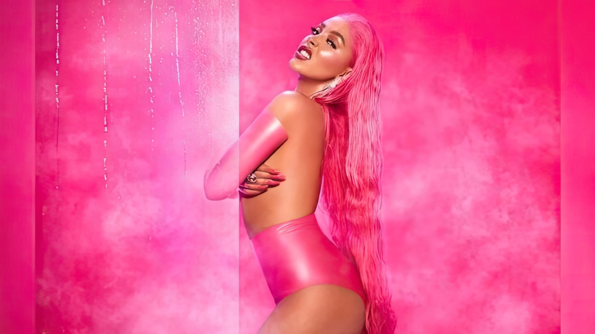 Doja Cat sulla copertina di Hot Pink