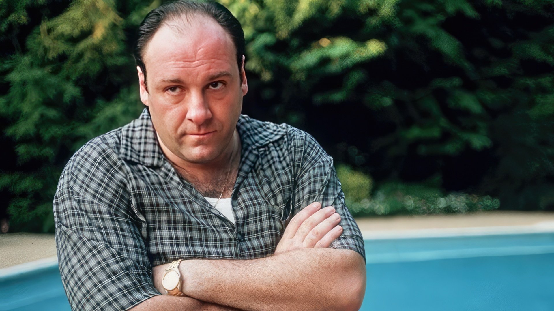James Gandolfini nei panni di Tony Soprano