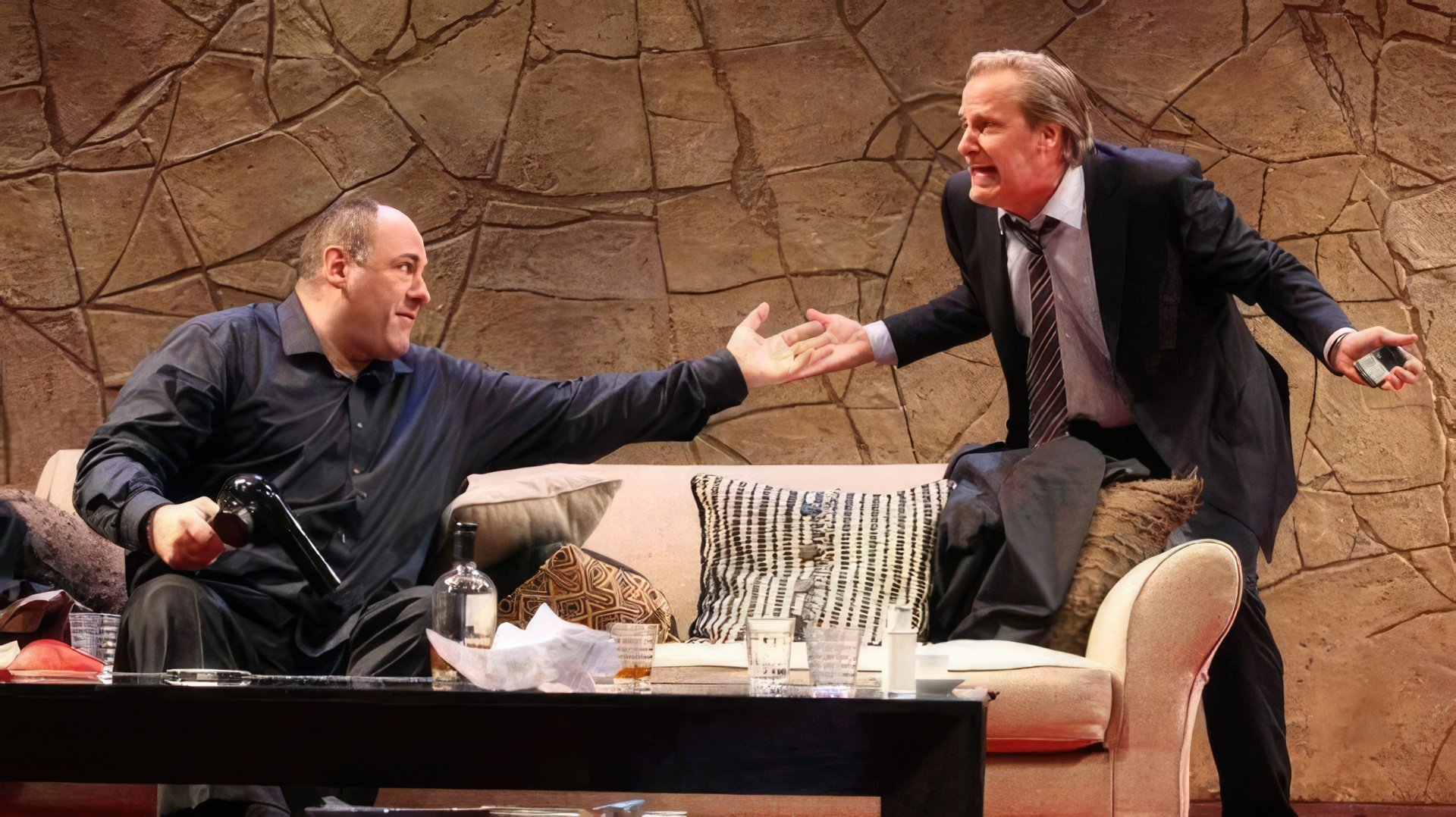 James Gandolfini sul palco di Broadway