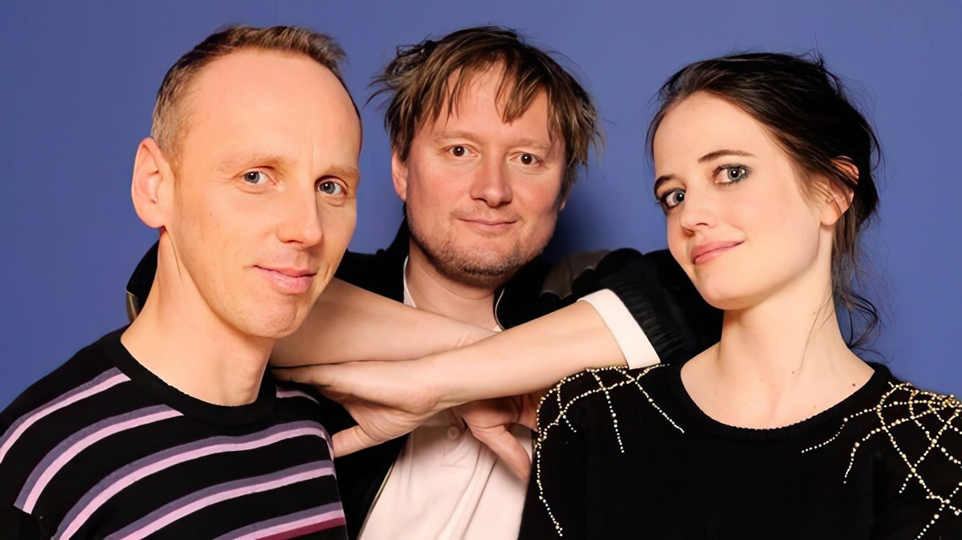 Con gli attori di 'Perfect Sense'