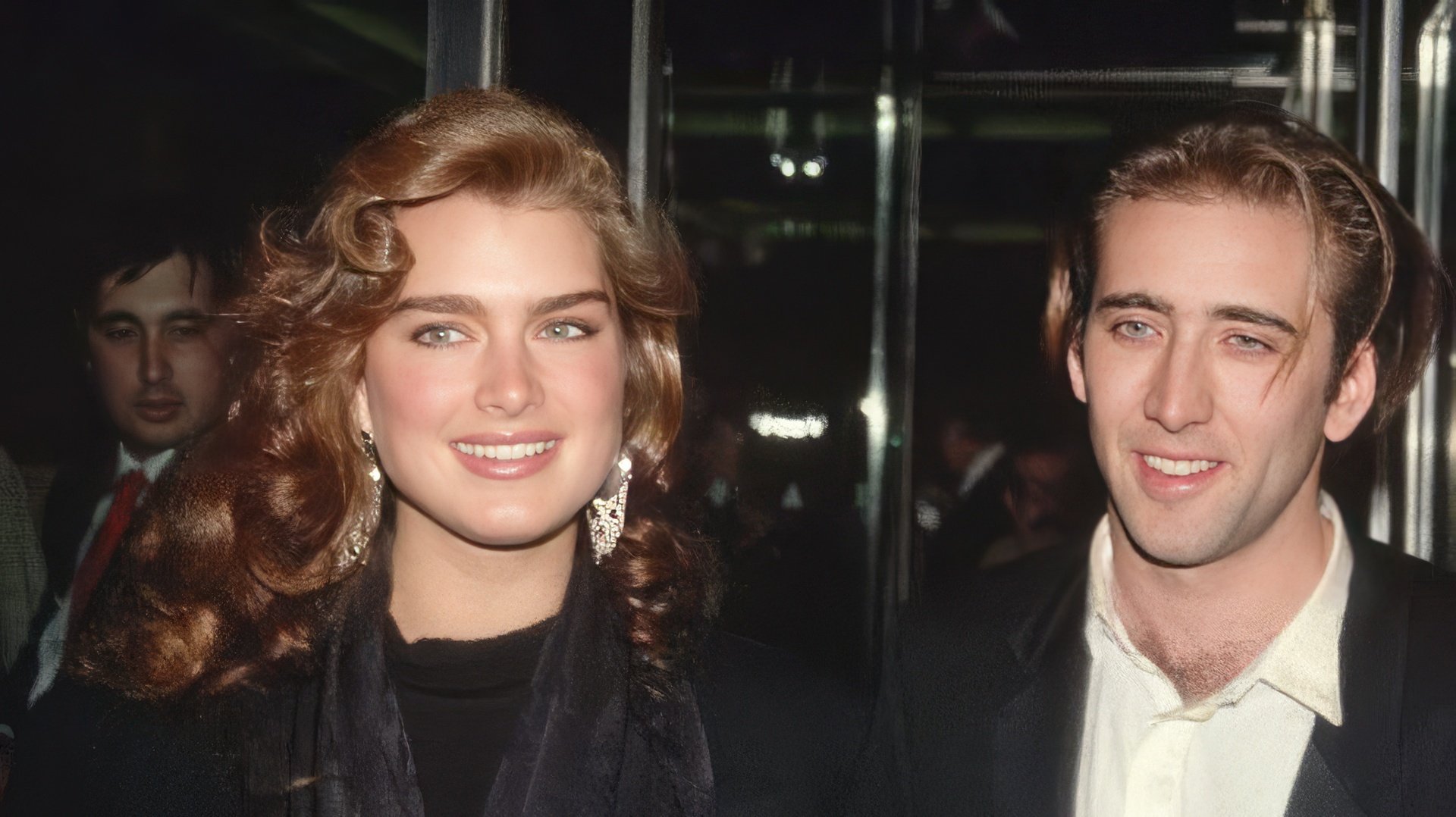 Brooke Shields e Nicolas Cage