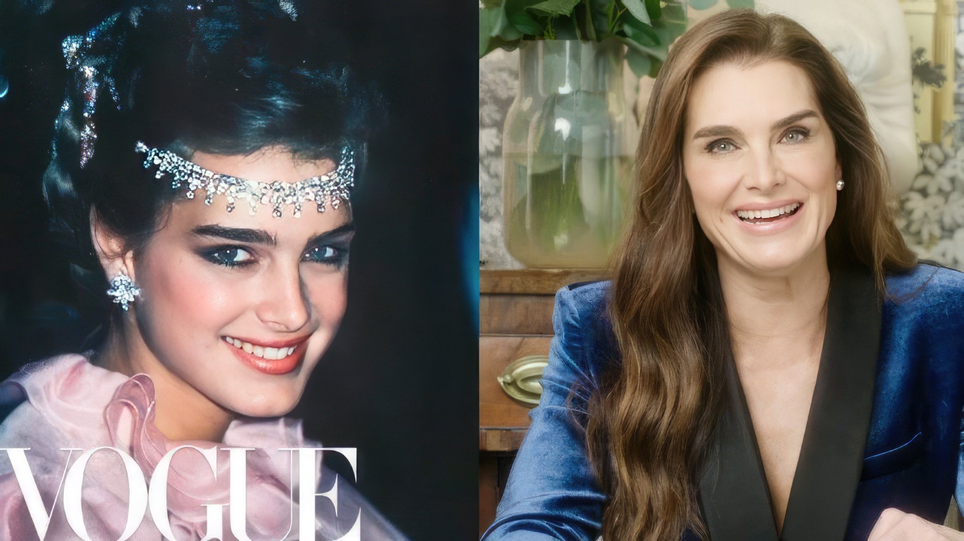 Brooke Shields: ieri e oggi
