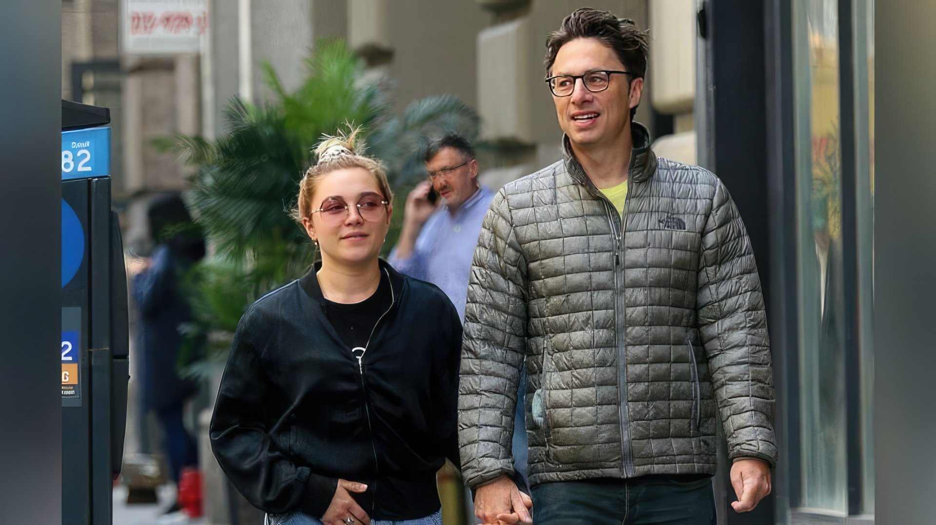 Florence Pugh e Zach Braff