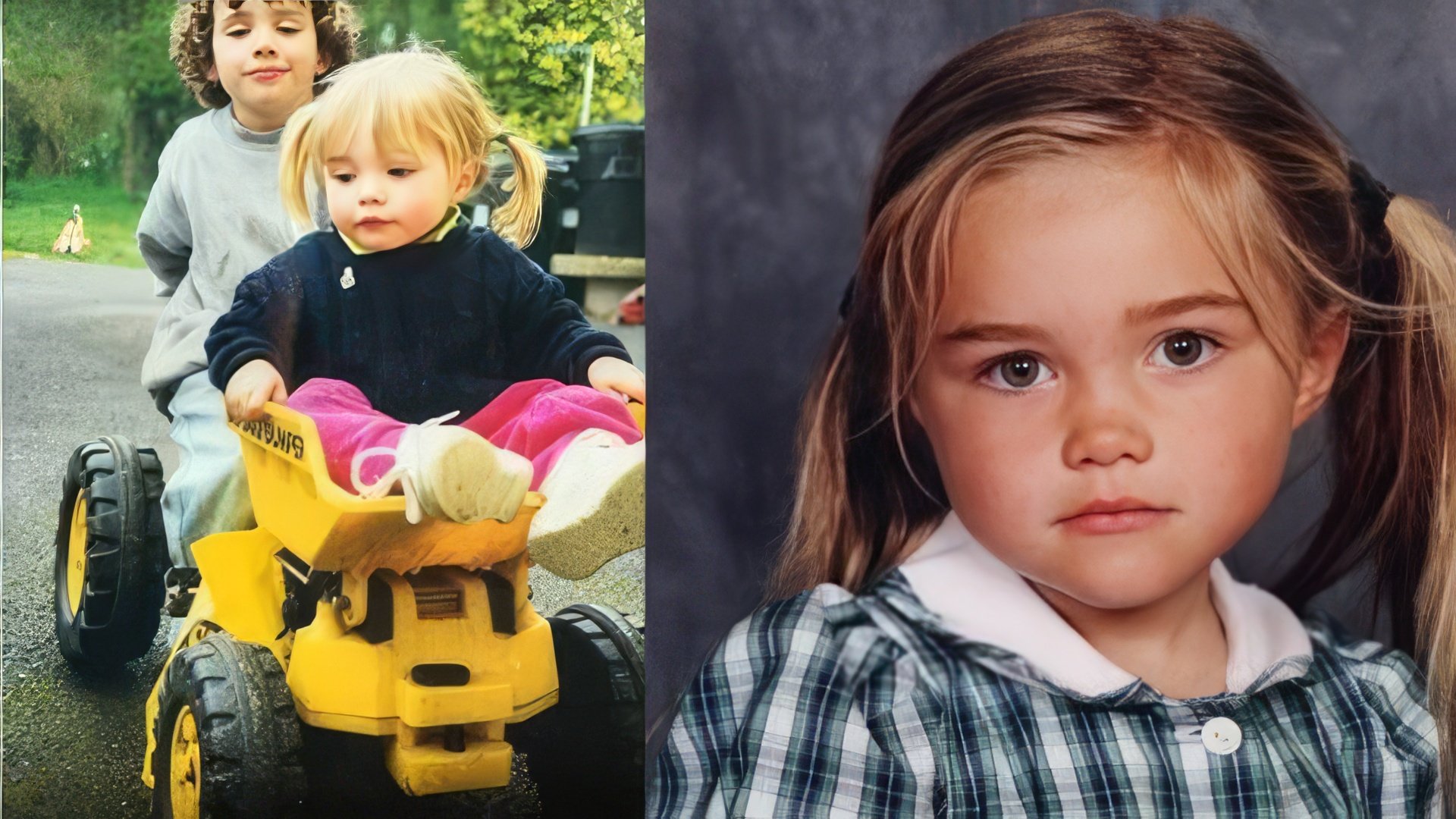Florence Pugh da bambina
