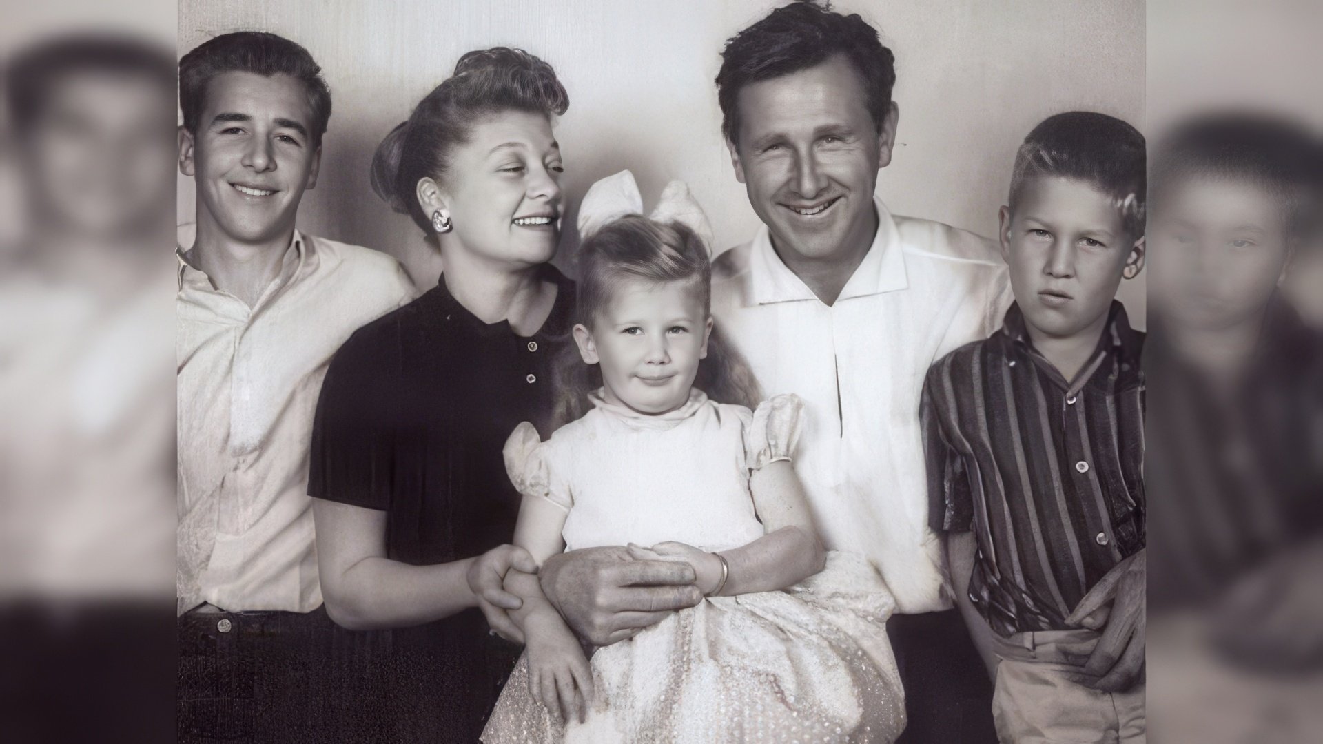 Jeff Bridges e la sua famiglia