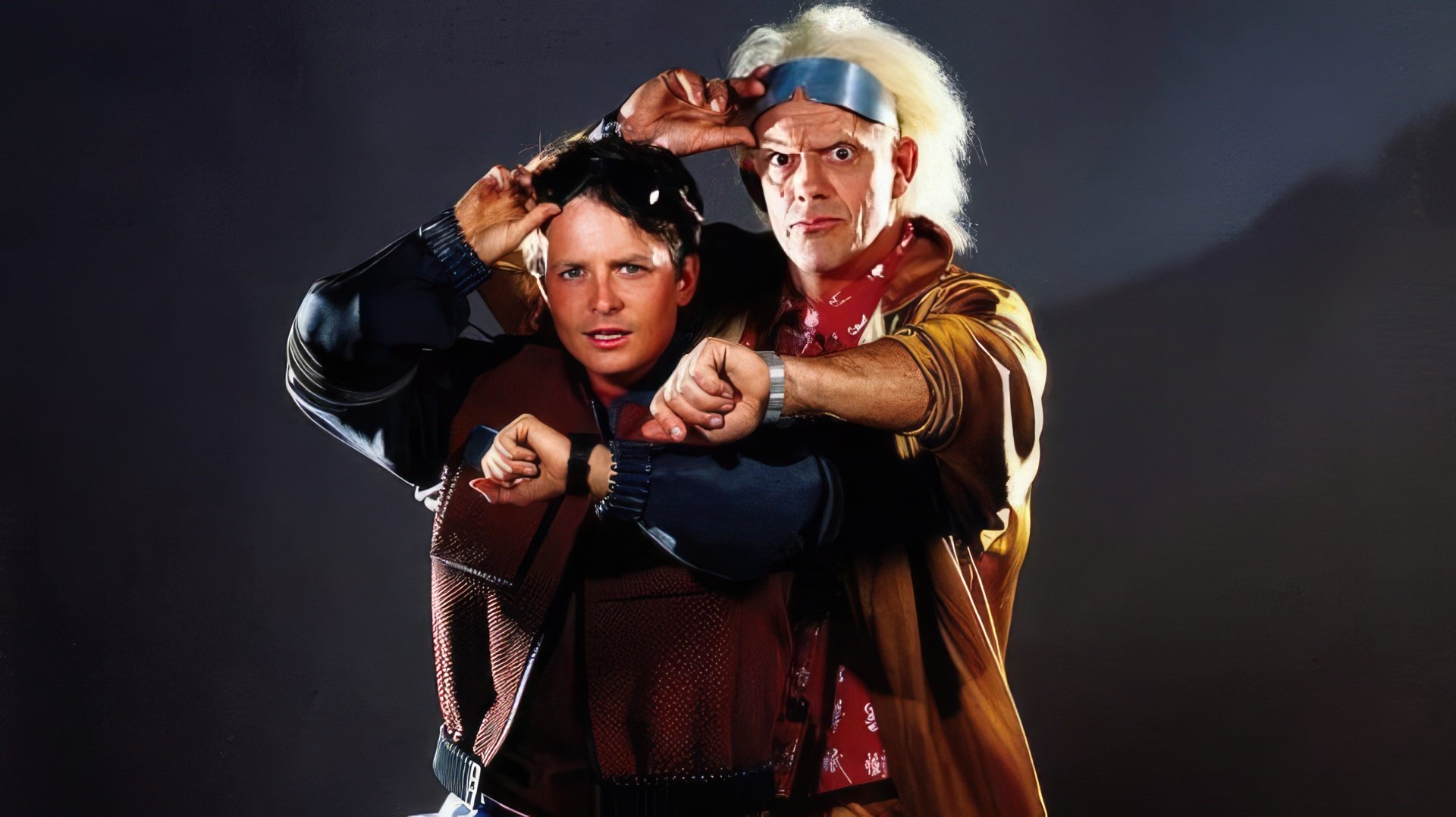 Michael J. Fox e Christopher Lloyd