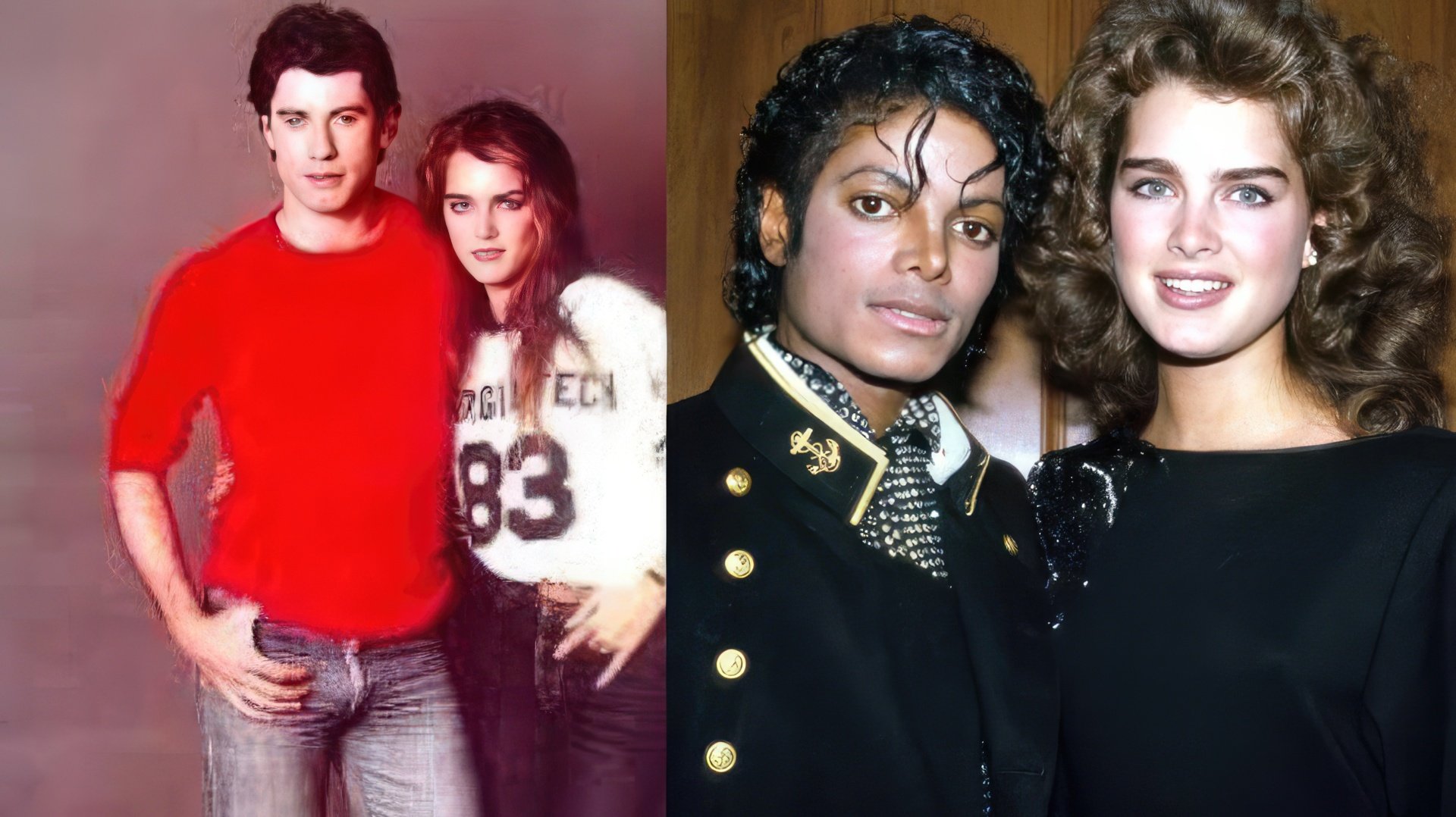 Con John Travolta e Michael Jackson