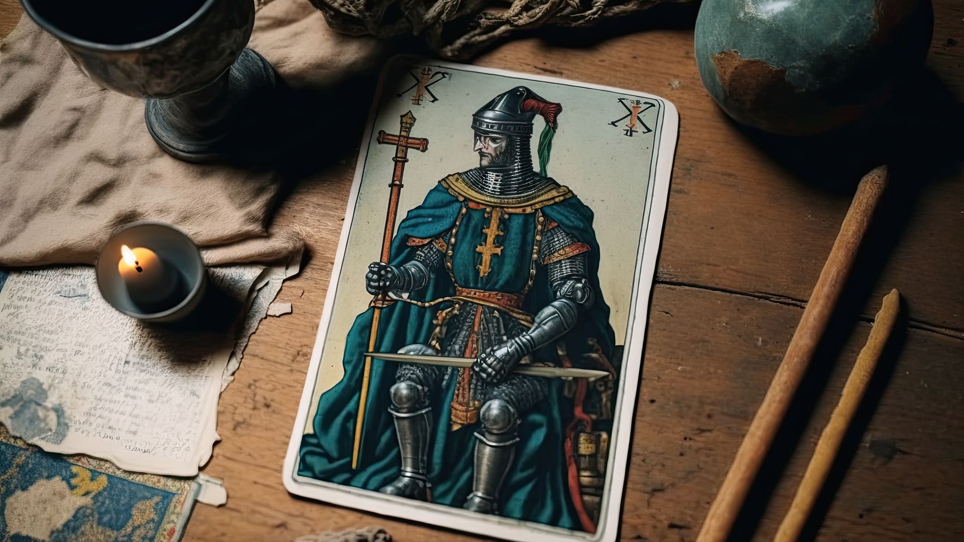 Il Cavaliere di Bastoni Rovesciato avverte di fallimenti dovuti alla mancanza di determinazione
