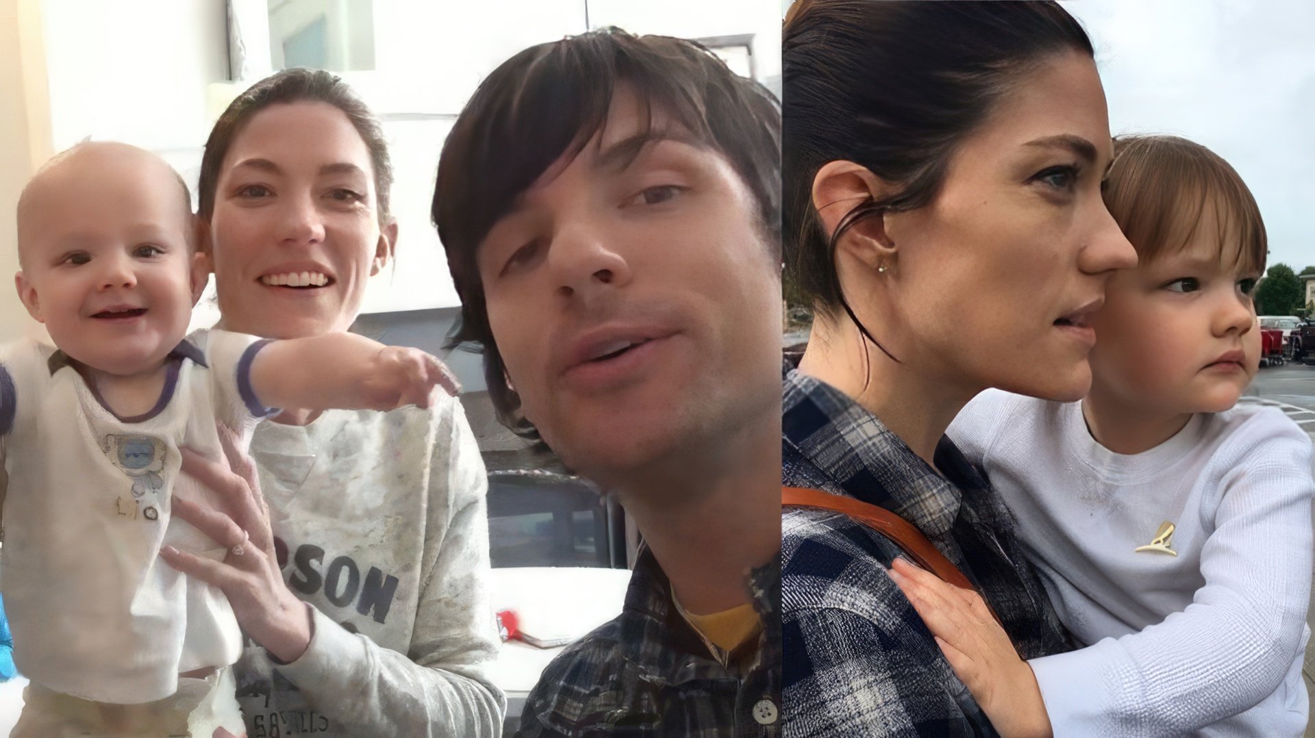 Jennifer Carpenter con suo marito e figlio Isaac