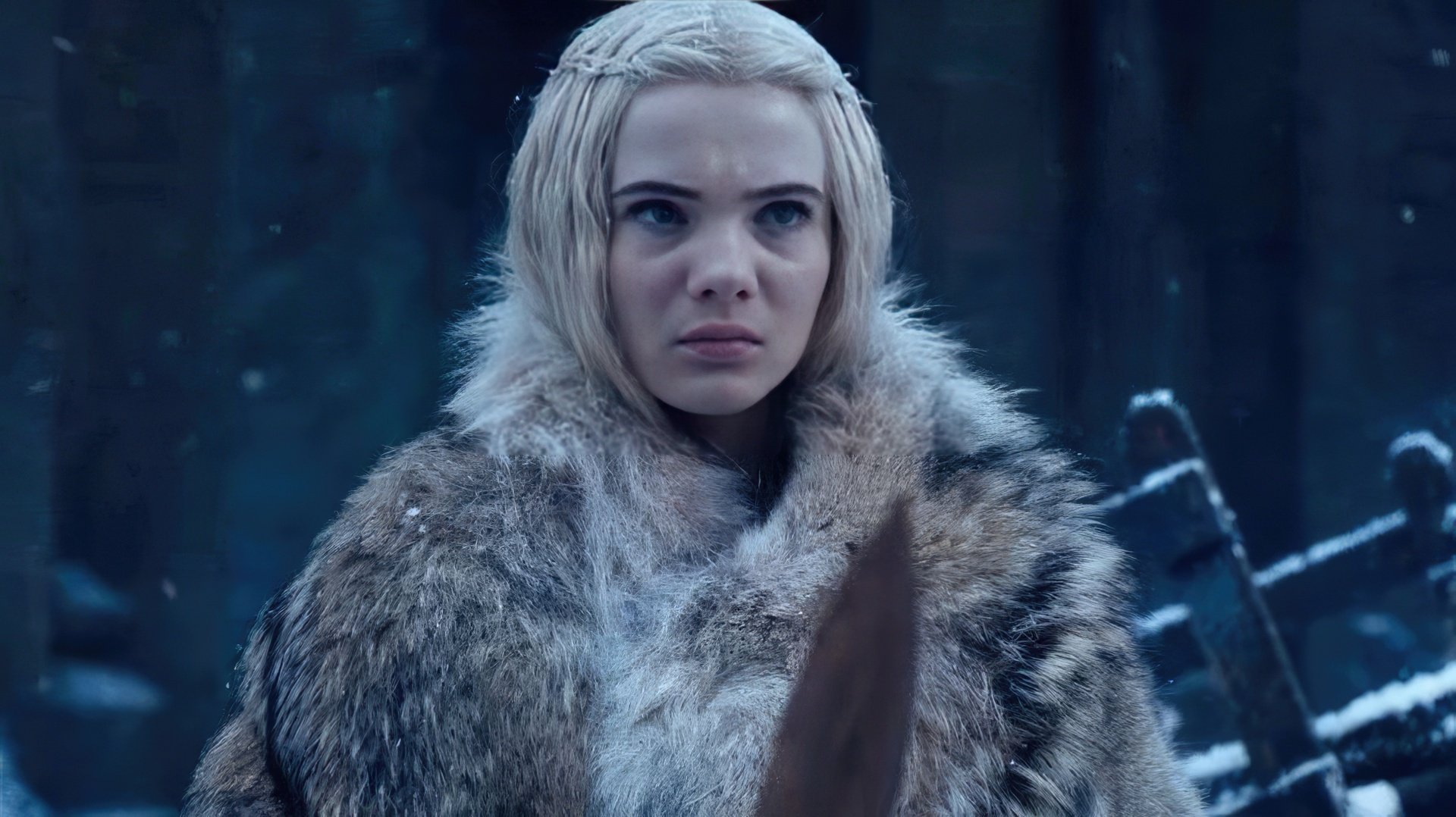 Freya Allan nella seconda stagione di "The Witcher"