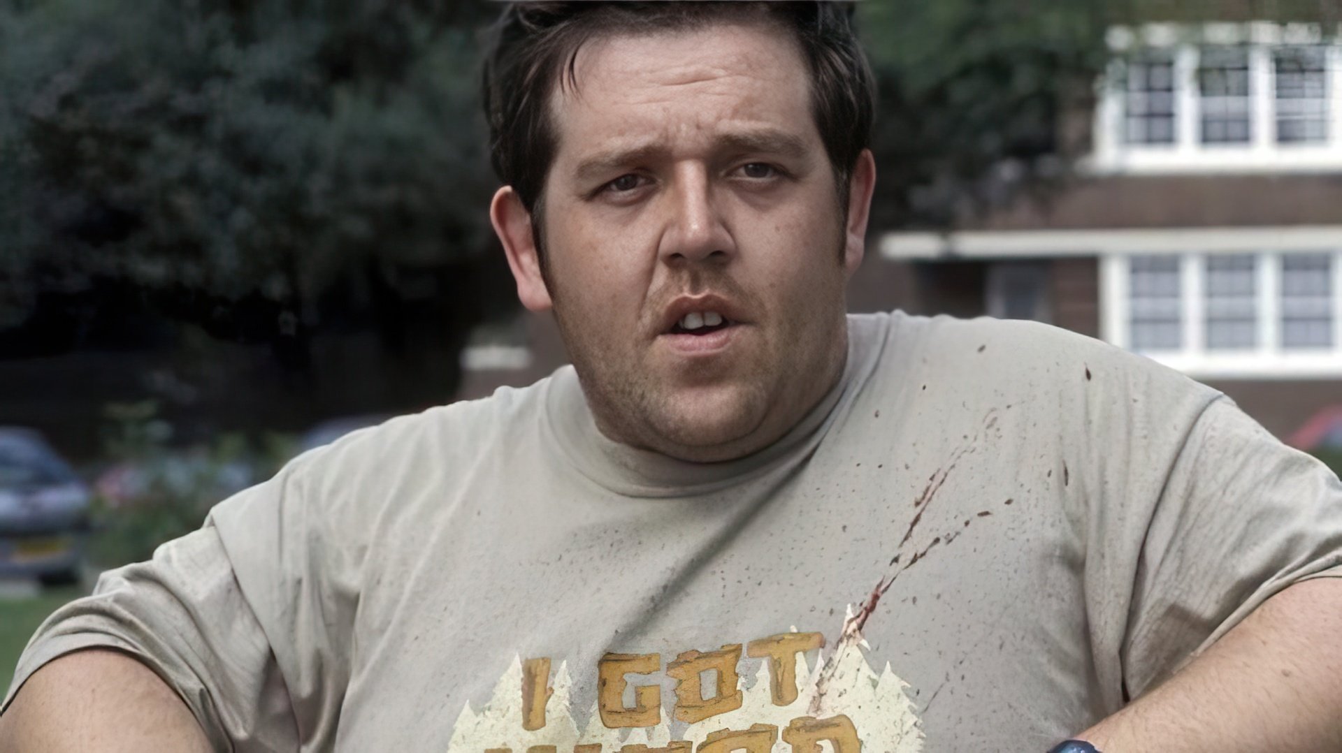 L'attore Nick Frost