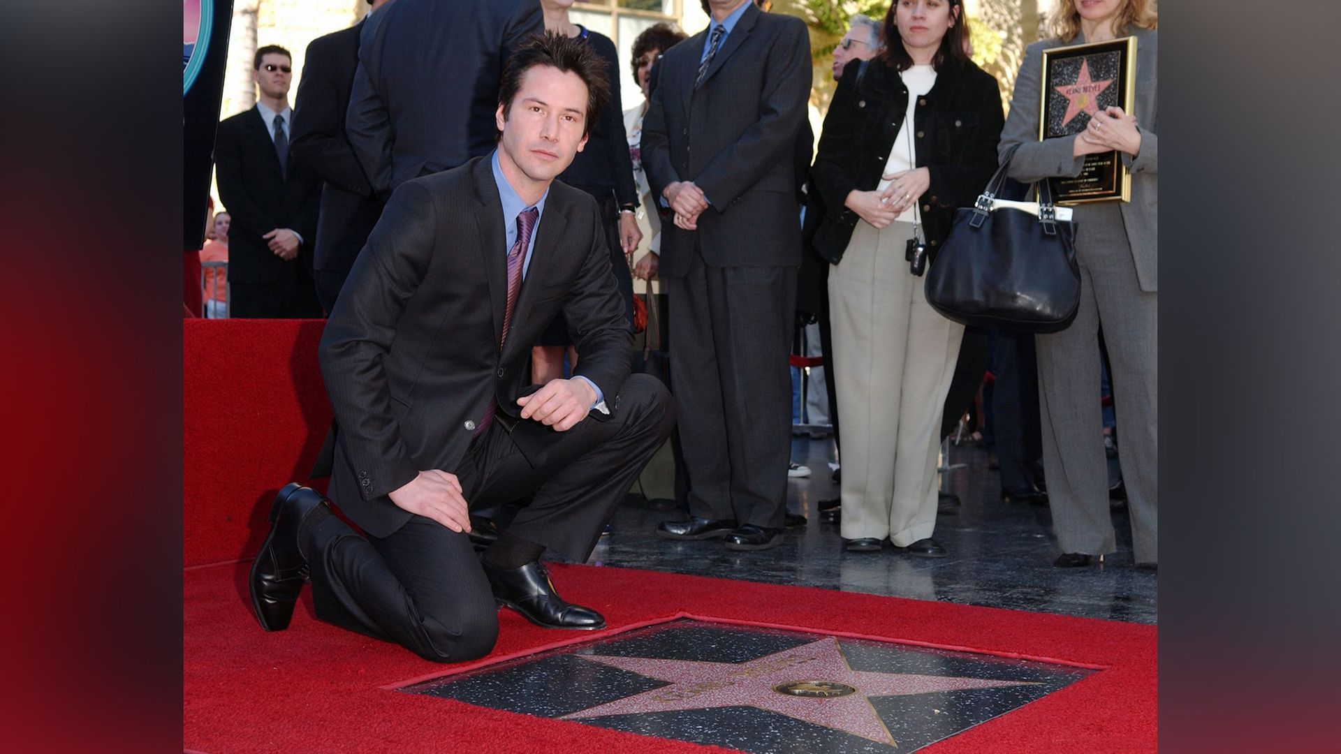 Keanu Reeves e la sua stella sulla Walk of Fame