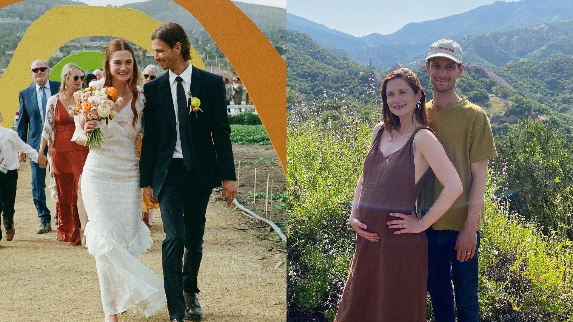 Bonnie Wright e suo marito Andrew Lococo