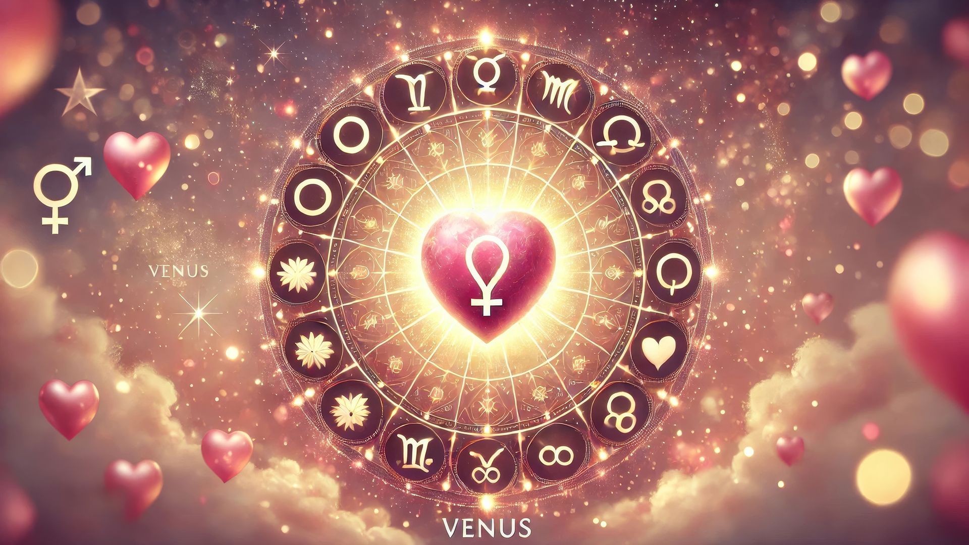 In astrologia Venere simboleggia amore, armonia e bellezza
