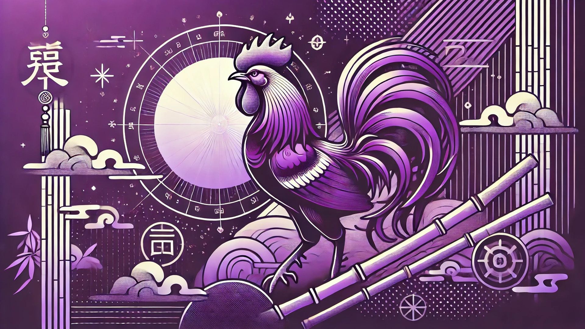 Il Gallo nell'Oroscopo Orientale