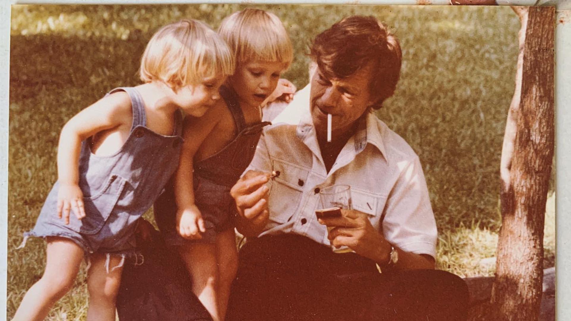 Logan Marshall-Green da bambino (con suo fratello e suo padre)
