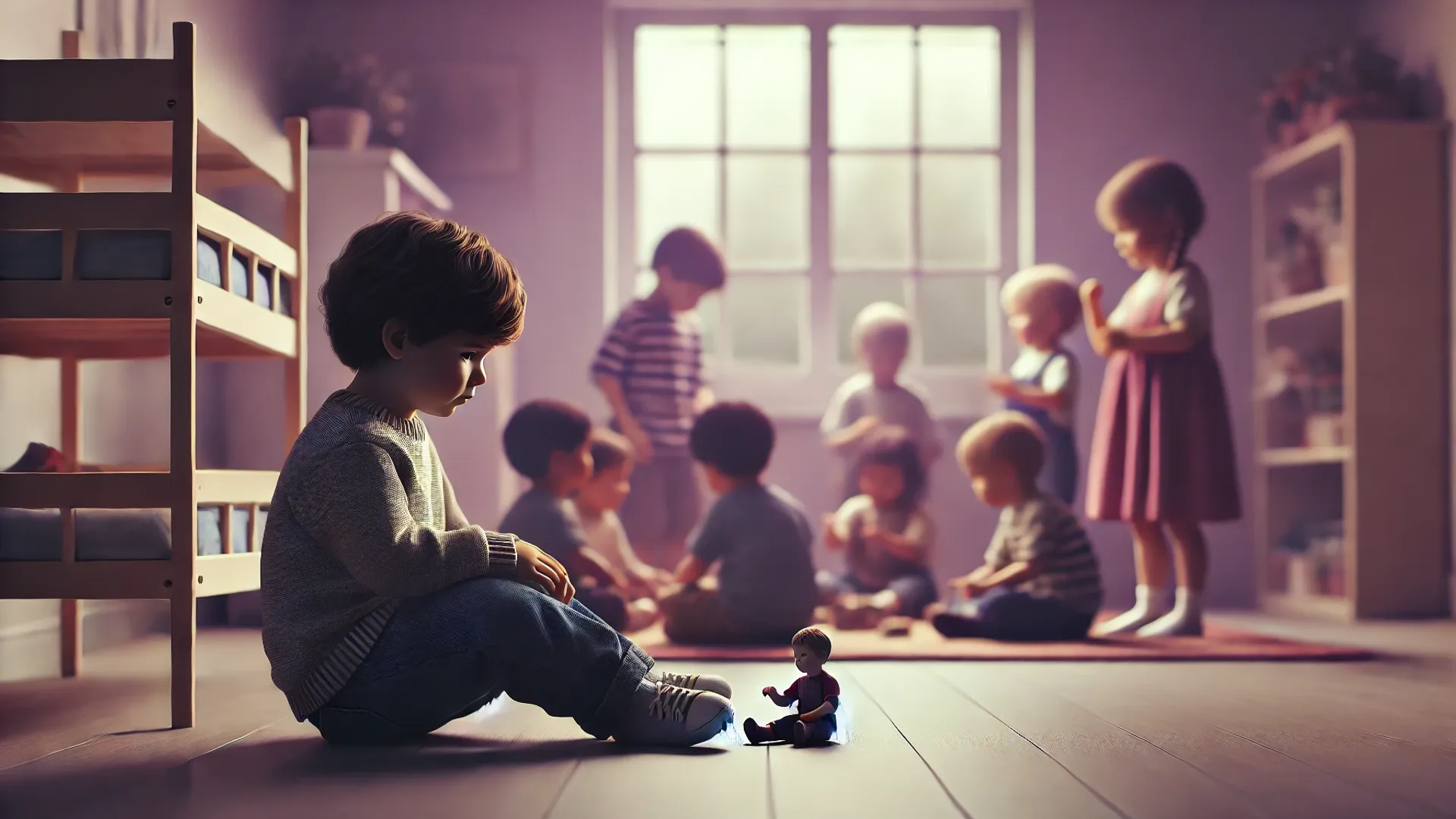 Non è Facile per un Serpente Riflessivo Integrarsi in un Gruppo di Bambini