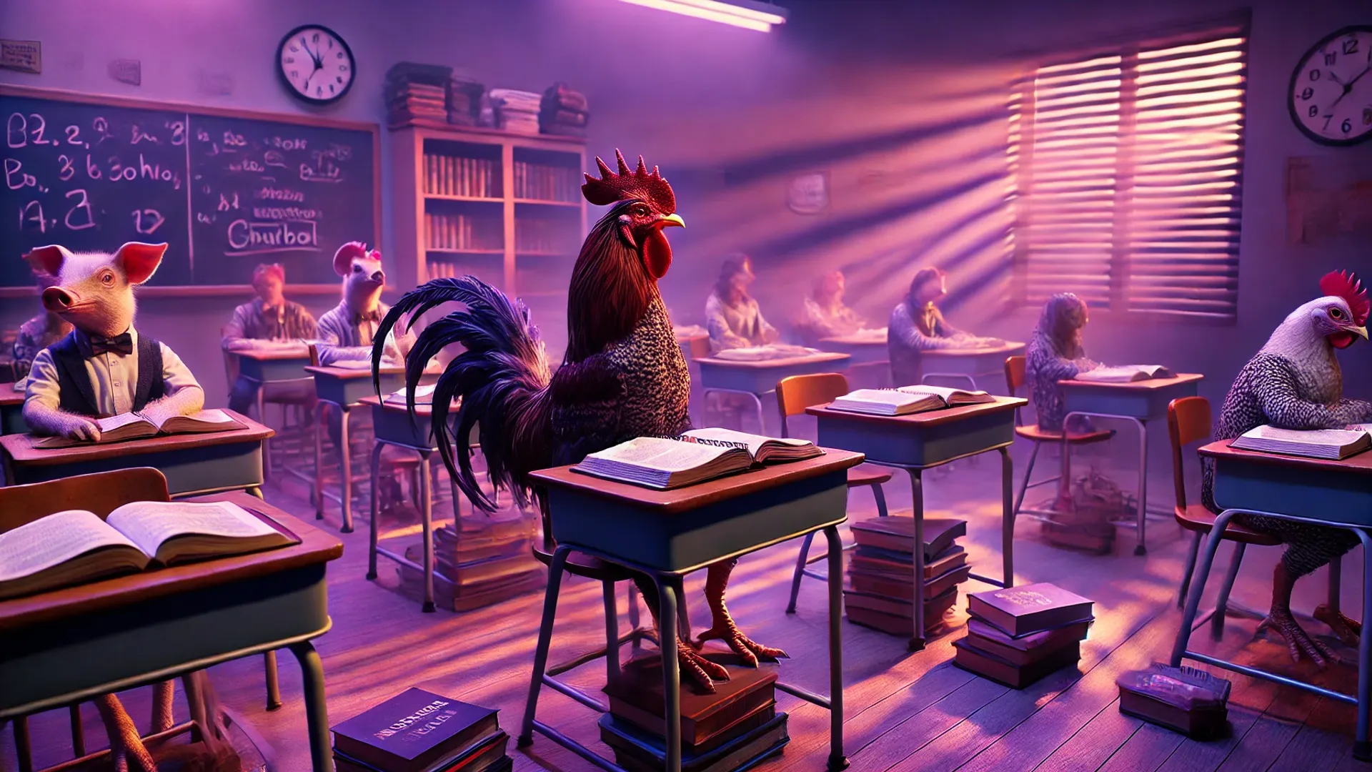 Il bambino Gallo eccelle a scuola